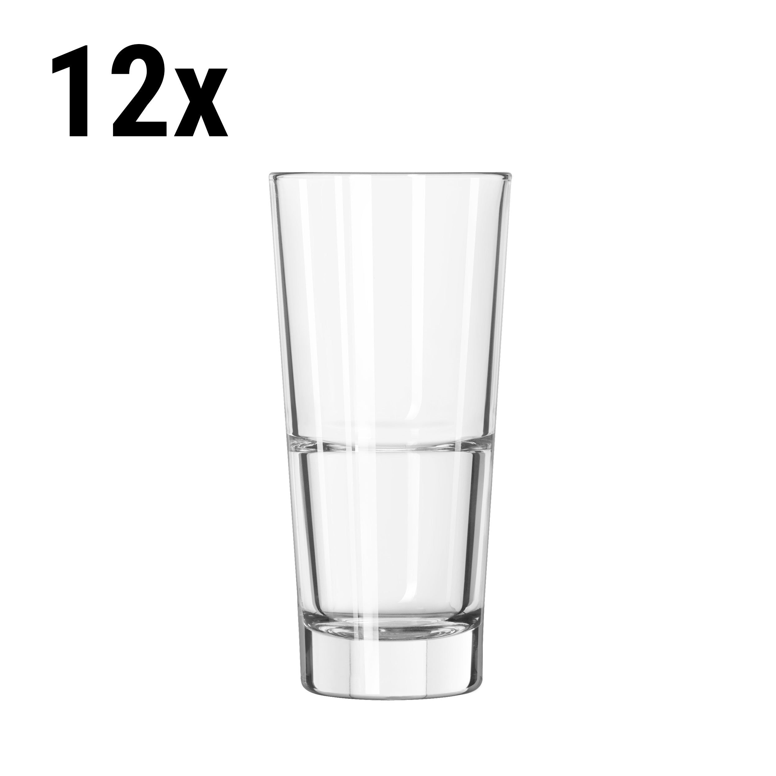 (12 броя) Чаша за Longdrink - SAO PAULO - 296 ml - Прозрачна