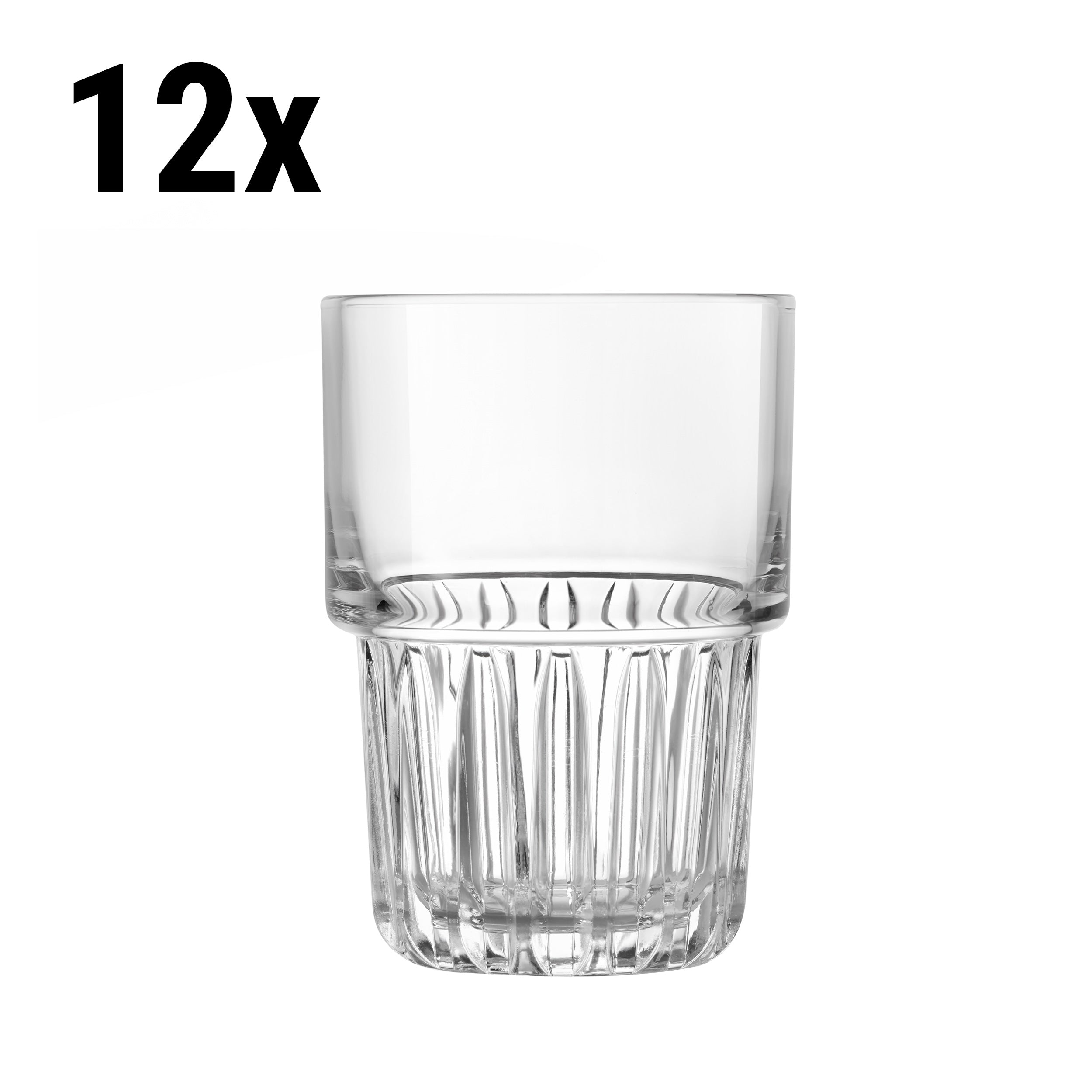 (12 pieces) Longdrink glass - TOKIO - 266 ml - Transparent