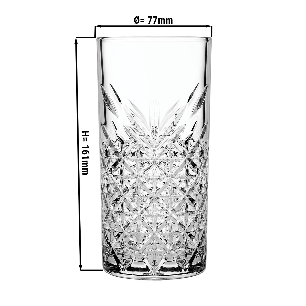 MOSCOW water glass 450ml (set of 12 pcs)