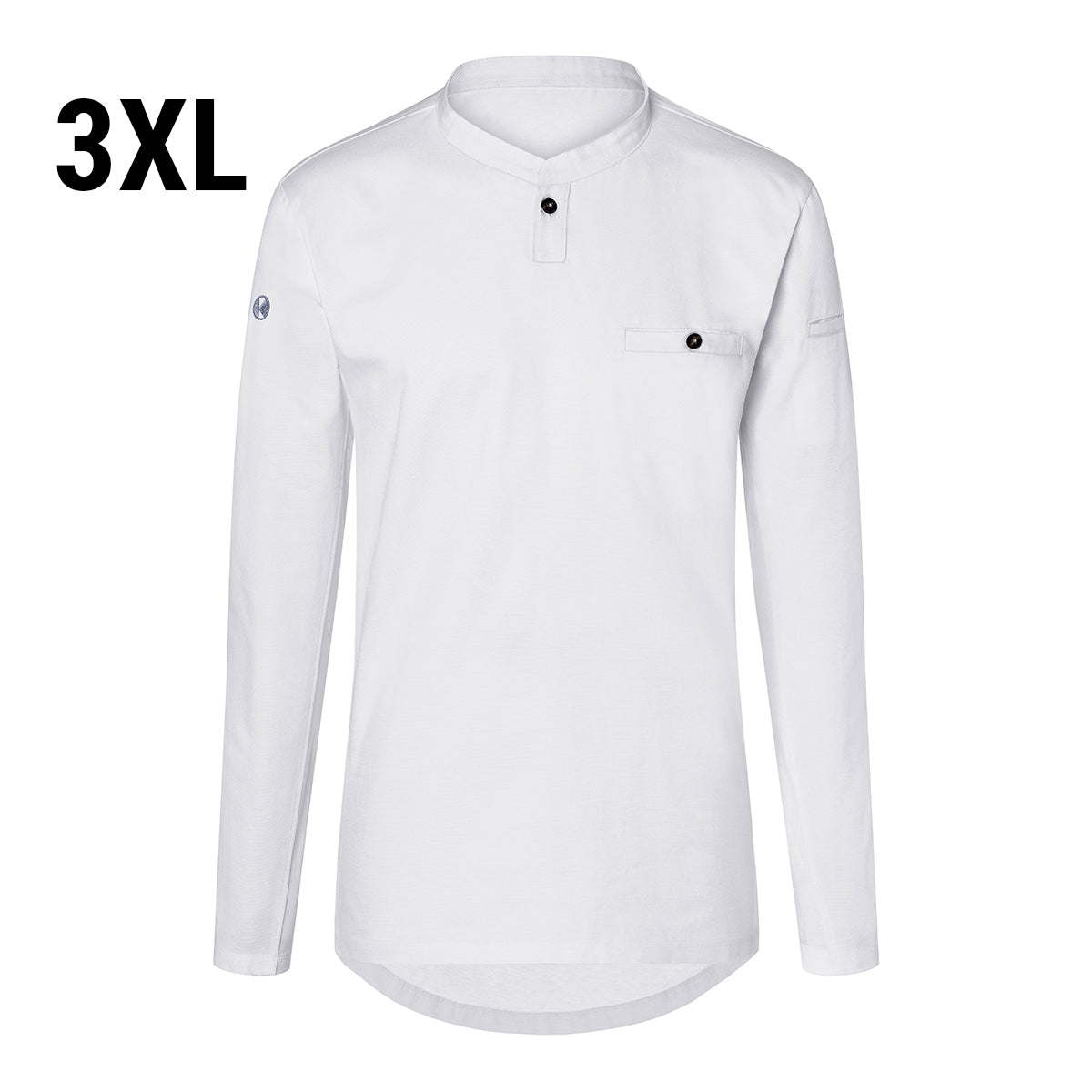 (6 pieces) Karlowsky - men's work shirt with long sleeves - white - size: 3XL