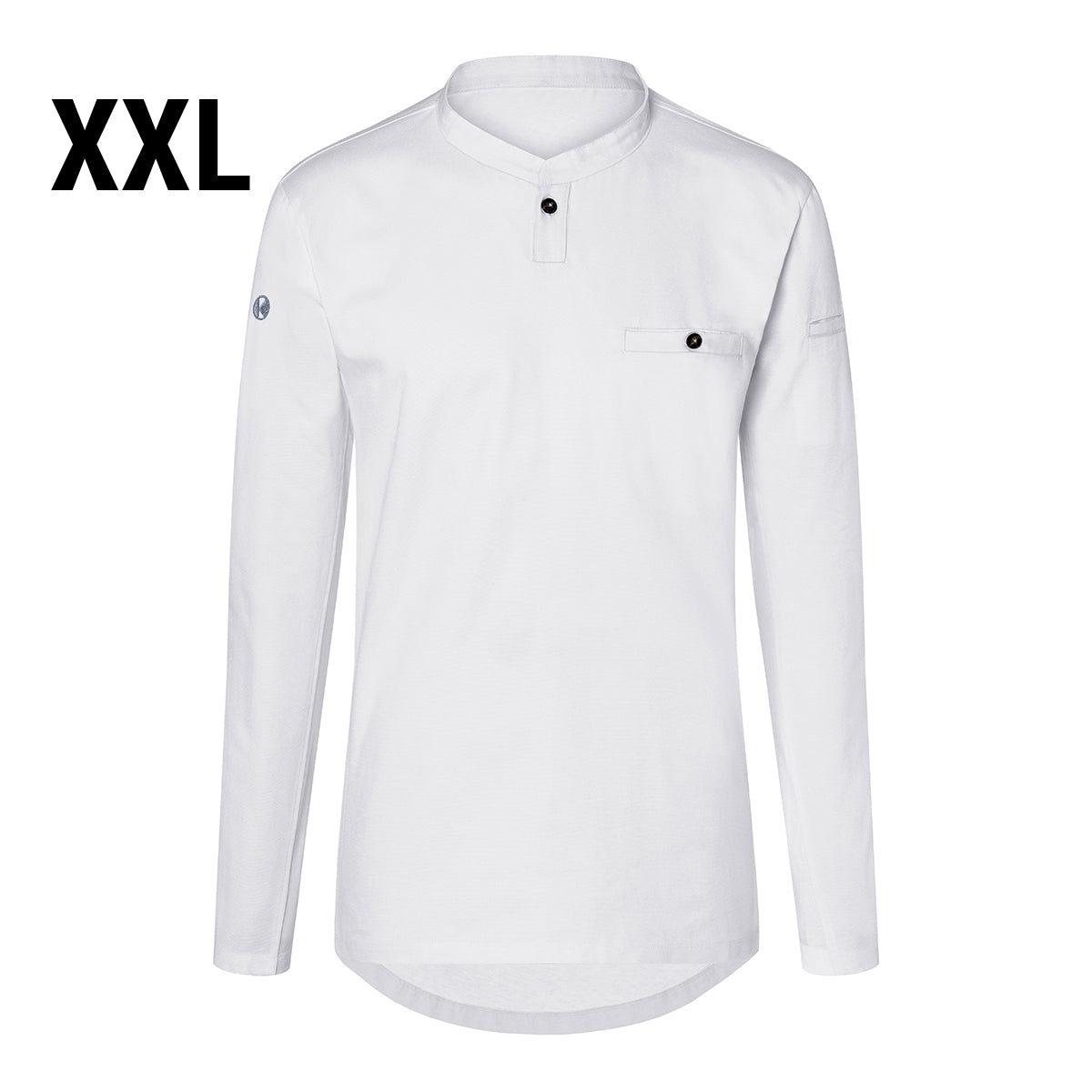 (6 pieces) Karlowsky - men's work shirt with long sleeves - white - size: 2XL