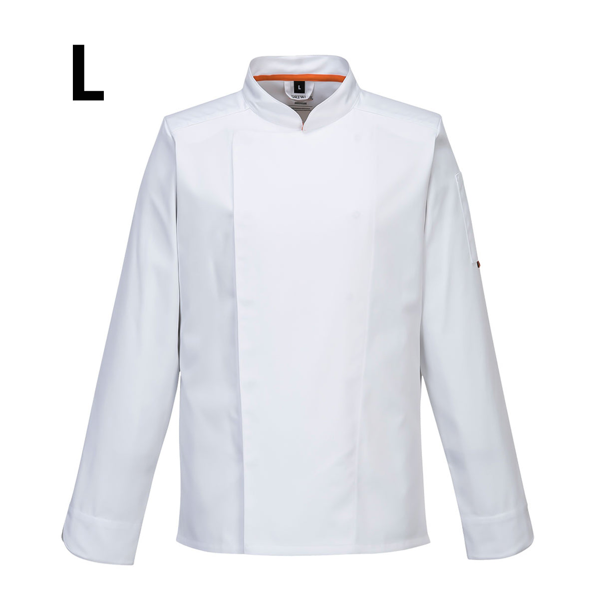 MeshAir Pro Long Sleeve Chef Jacket - White - Size: L