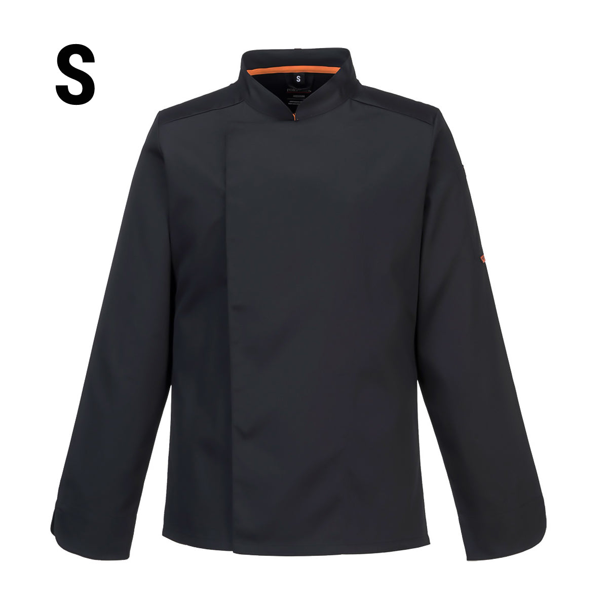 MeshAir Pro Long Sleeve Chef Jacket - Black - Size: S