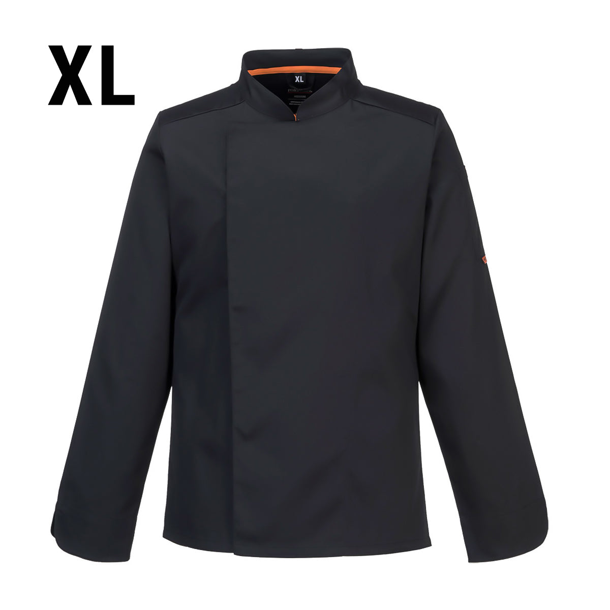 MeshAir Pro Long Sleeve Chef Jacket - Black - Size: XL