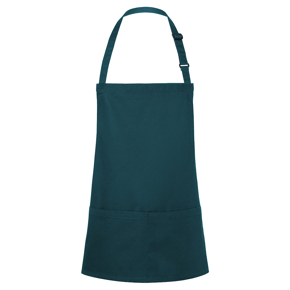 Karlowsky - Apron with Bib Short Basic - Pine Green