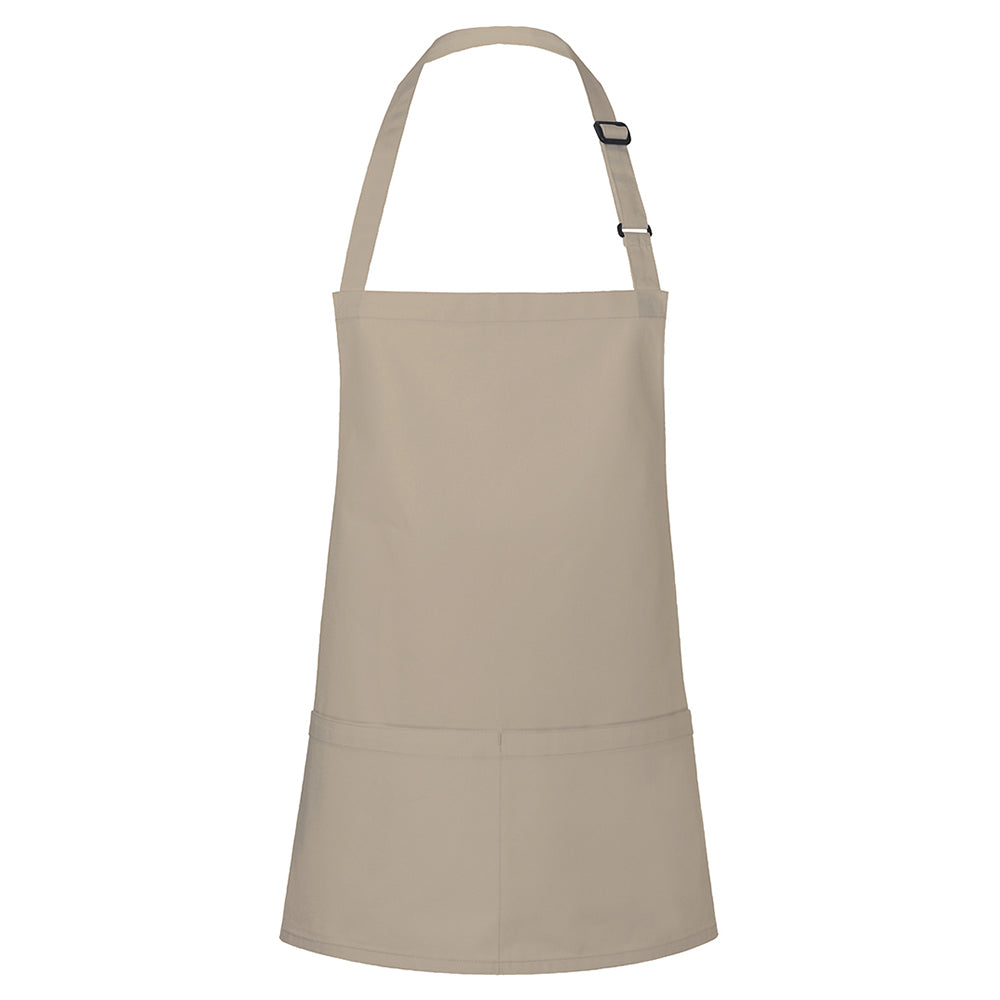 Karlowsky - Bib Apron short Basic - Sand