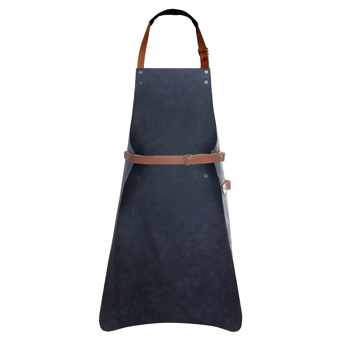 (6 pieces) Karlowsky - leather bib apron - ink