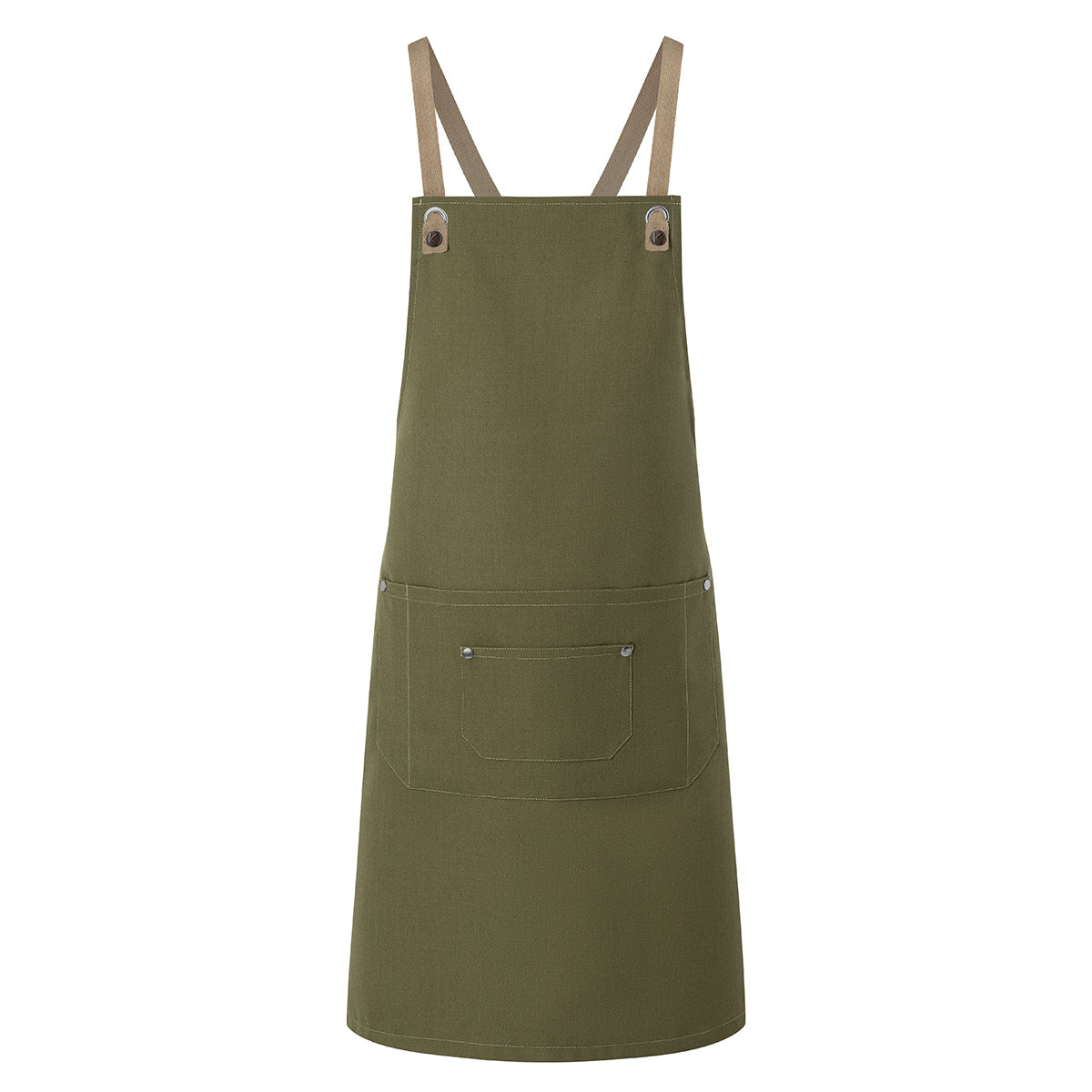 Karlowsky - Apron Bib Urban-Nature - Moss green