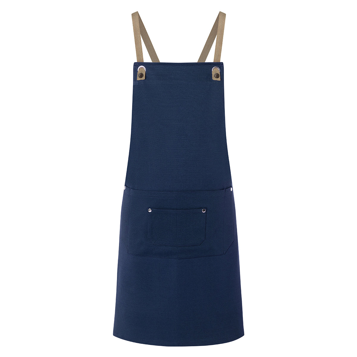 (6 pieces) Karlowsky - Urban-Nature Bib Apron - Steel Blue