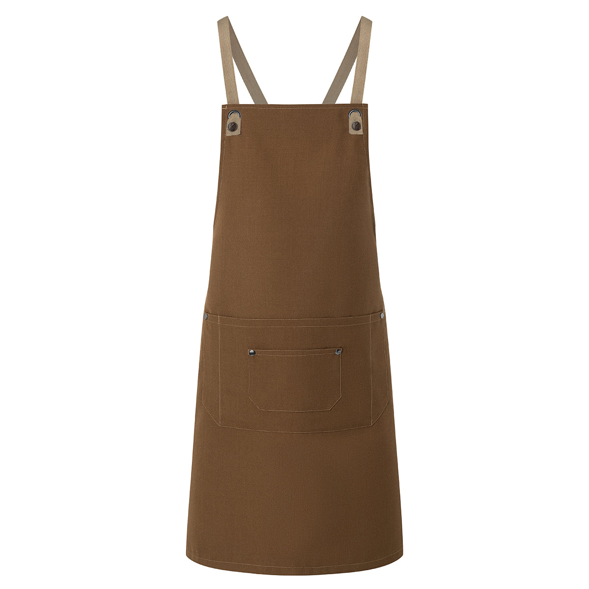 (6 pieces) Karlowsky - Apron Bib Urban-Nature - Cinnamon