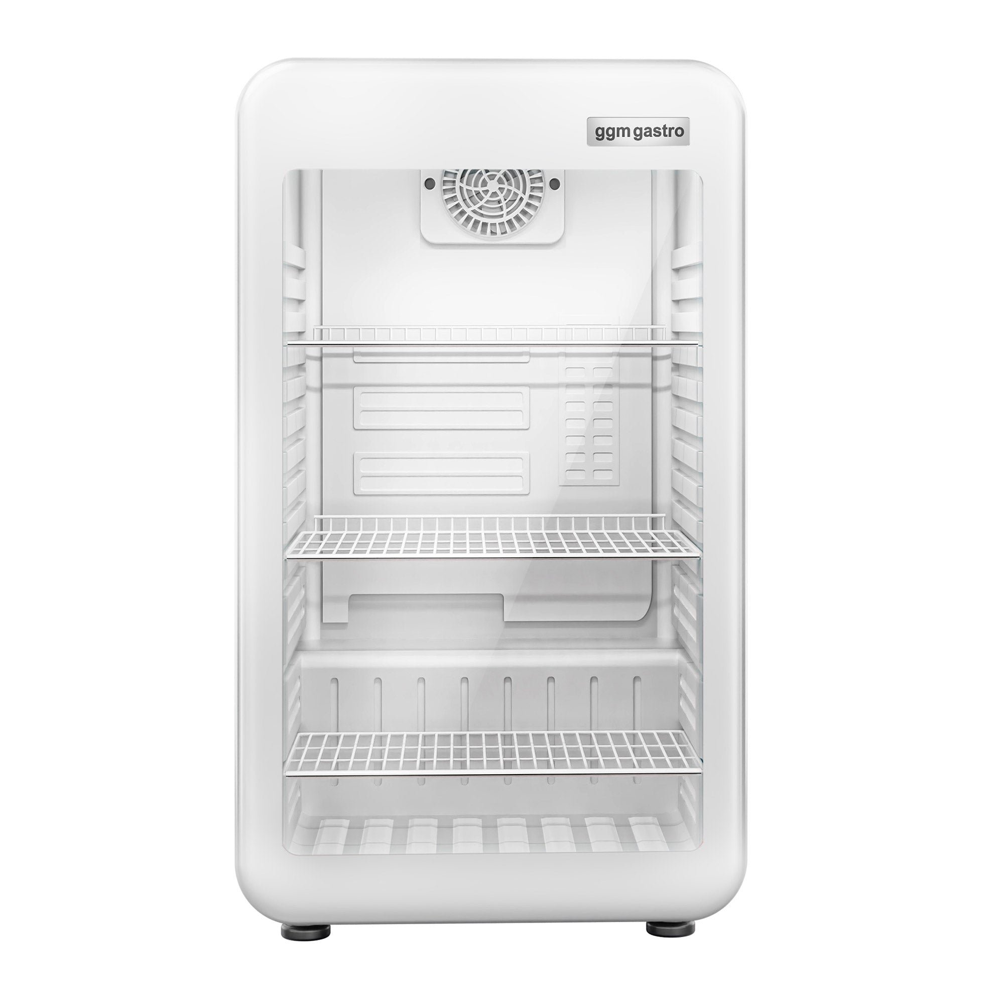 Mini bar fridge - 113 liters - with 1 glass door - white