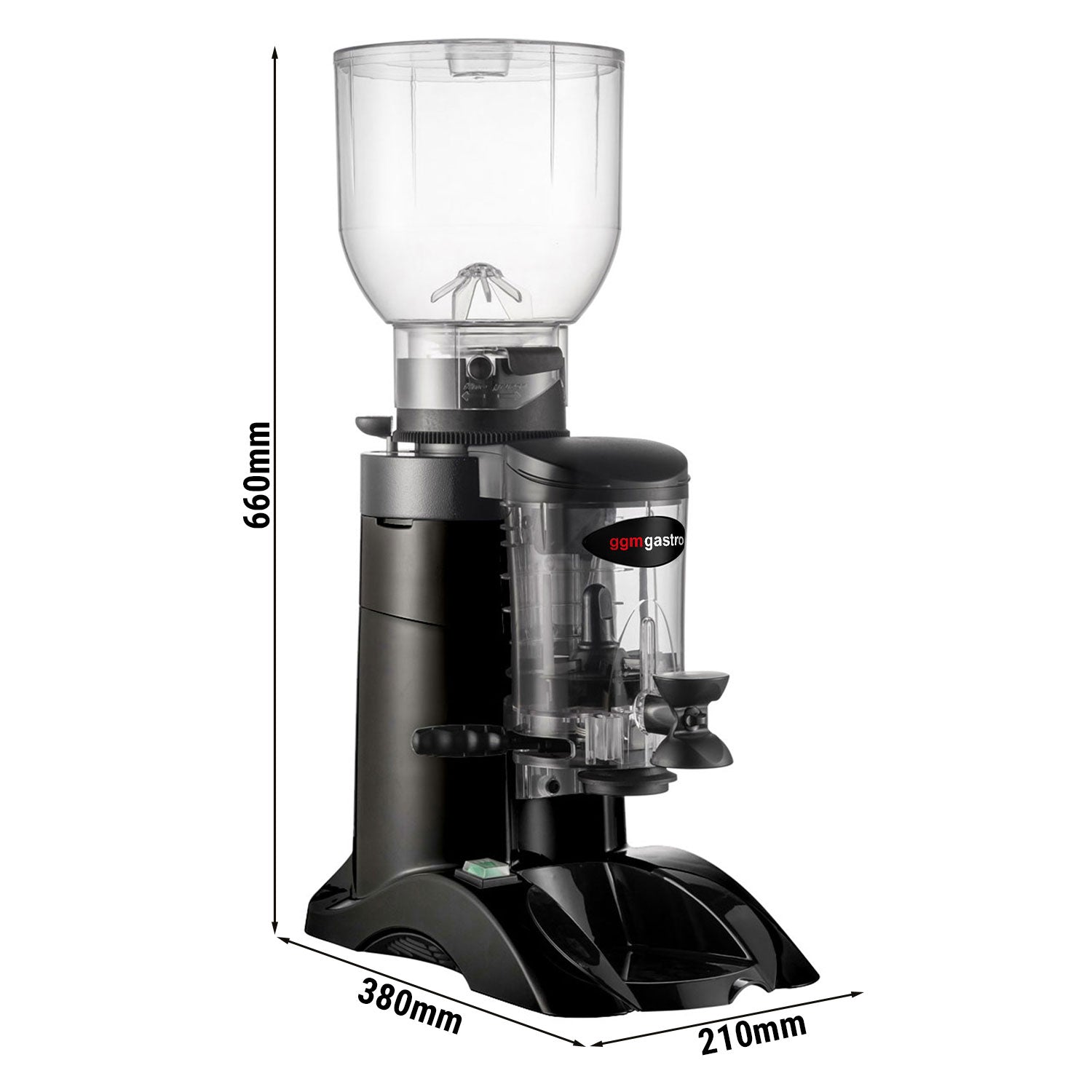 Coffee grinder black - 2 kg - 63 db