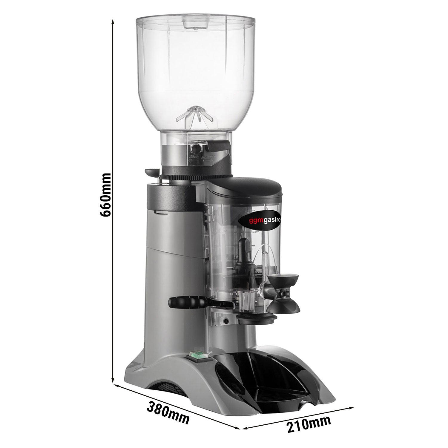 Coffee grinder gray / 2 kg / 400 watts (extremely quiet)