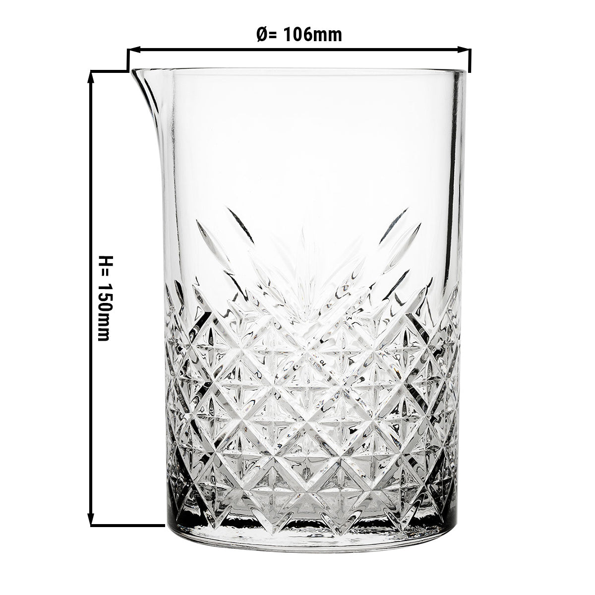 MOSCOW octet glass 725 ml (set of 6 pcs)