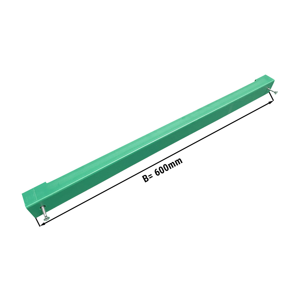 Поставка за ножове за дъски за рязане - 60 см - Зелена