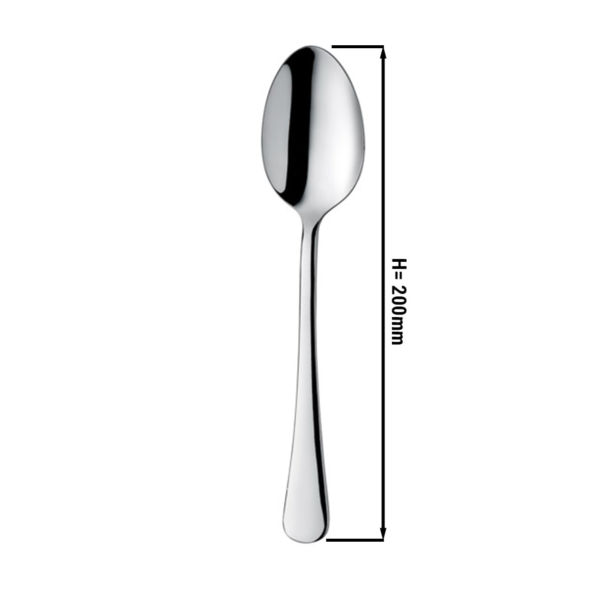 Dining spoon Emilia - 20 cm - set of 12 pcs.