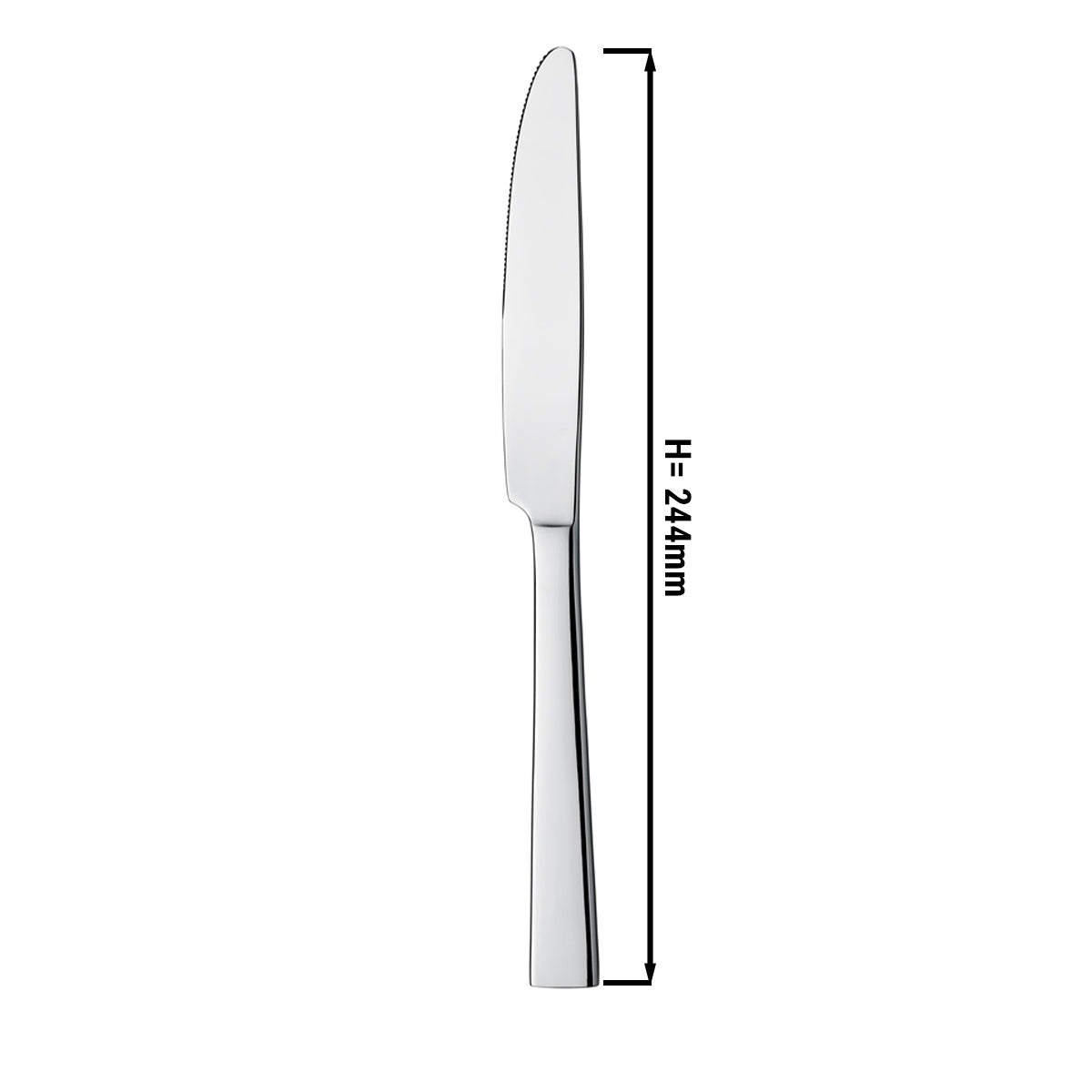 Нож за хранене Luca - 24,4 cm - комплект от 12 бр.