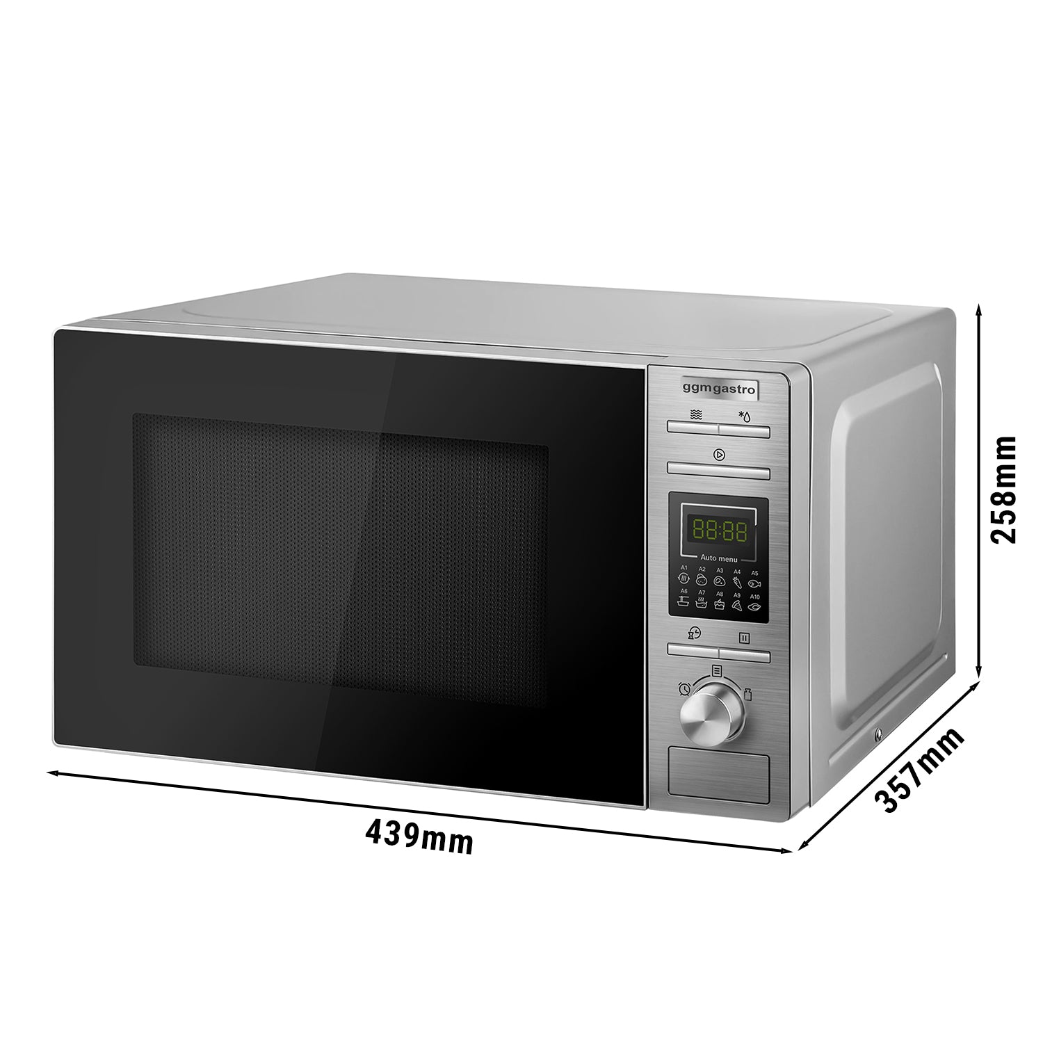 Microwave oven with grill - digital - 20 liters - 1000 watts