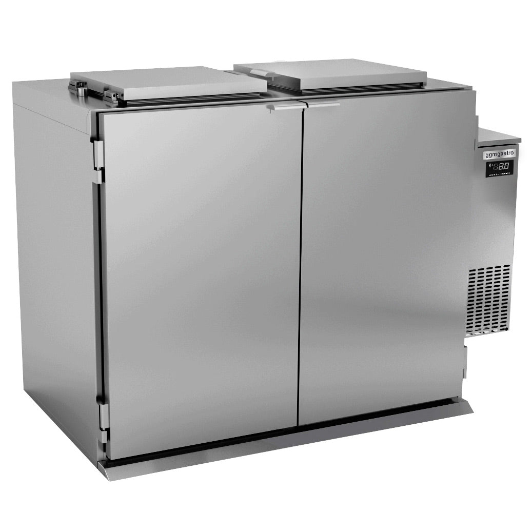 Охладител за течни отпадъци 2x 120 или 1x 240 литра / агрегат отдясно
