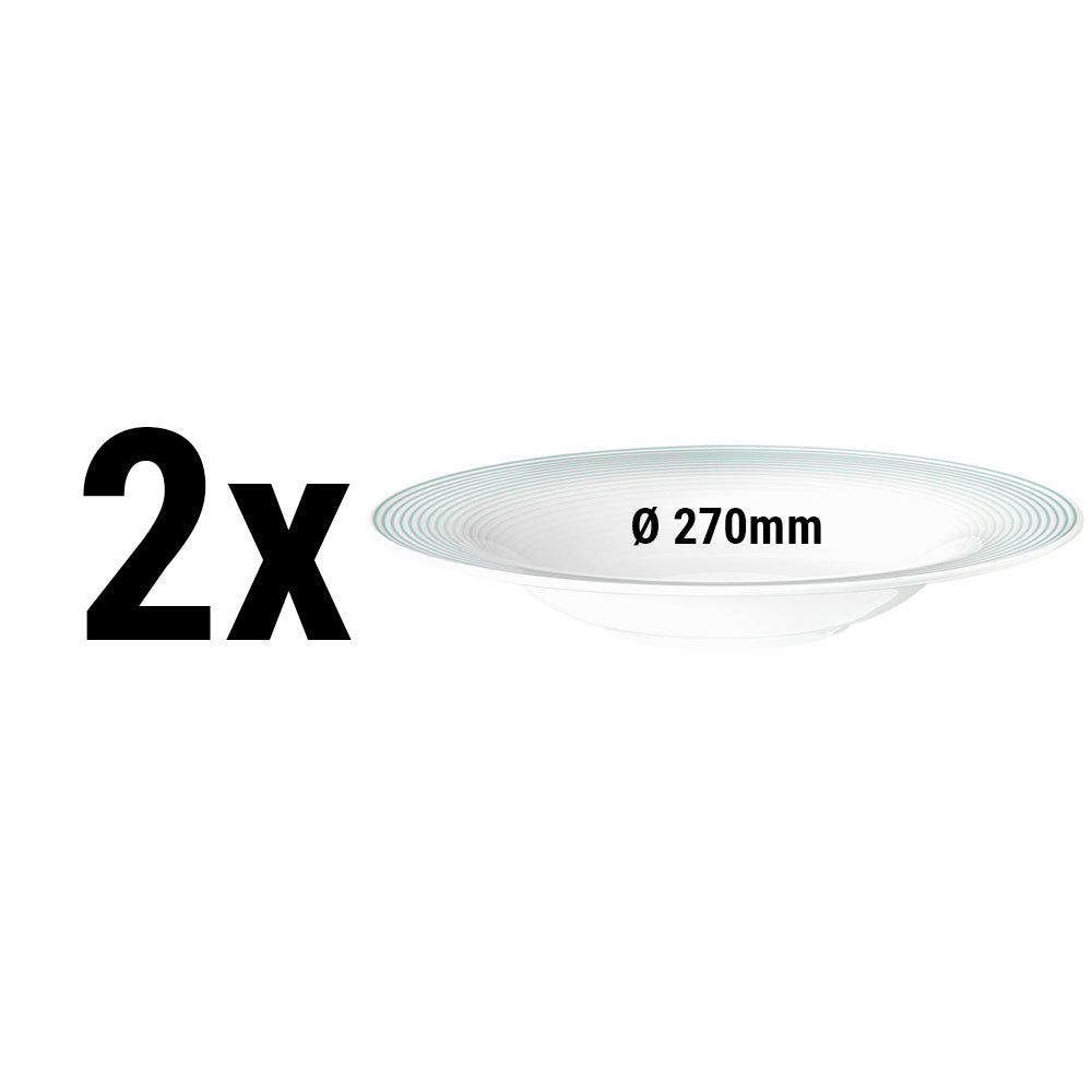 (2 броя) Seltmann Weiden - чиния за паста дълбока - Ø 27см