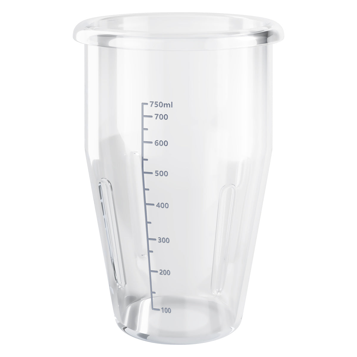 Polycarbonate cup for cocktail mixer - 1 liter