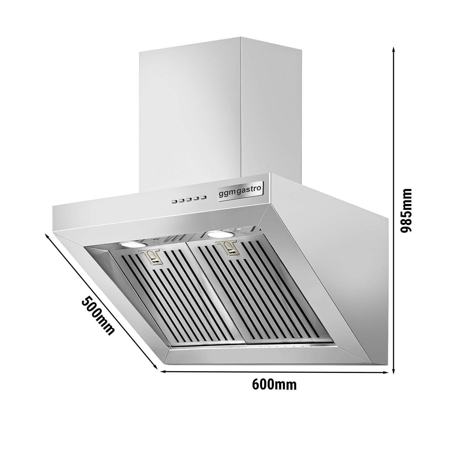 Plasma cooktop - 600mm - with smooth touch control, motor, filter and lamp