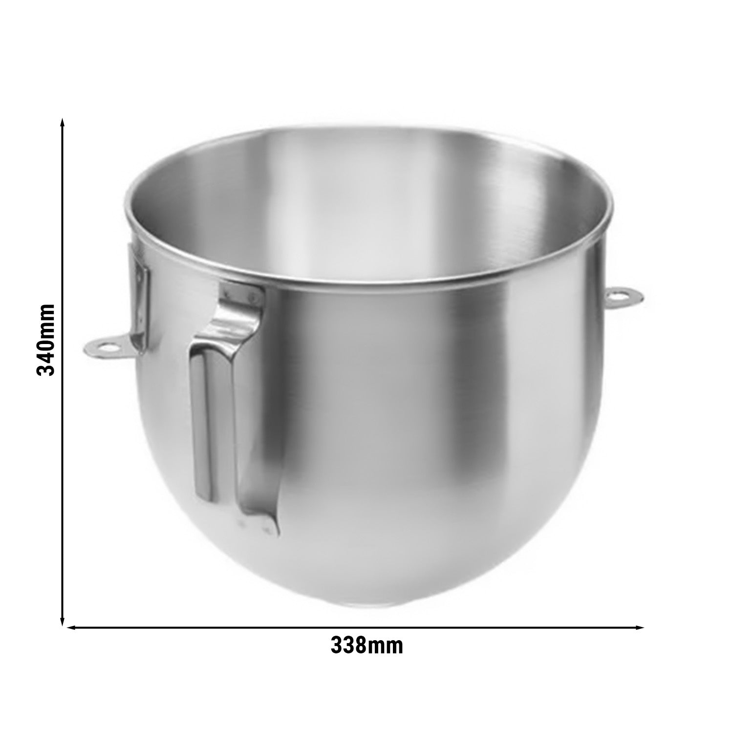 Stainless steel channel for planetary mixer