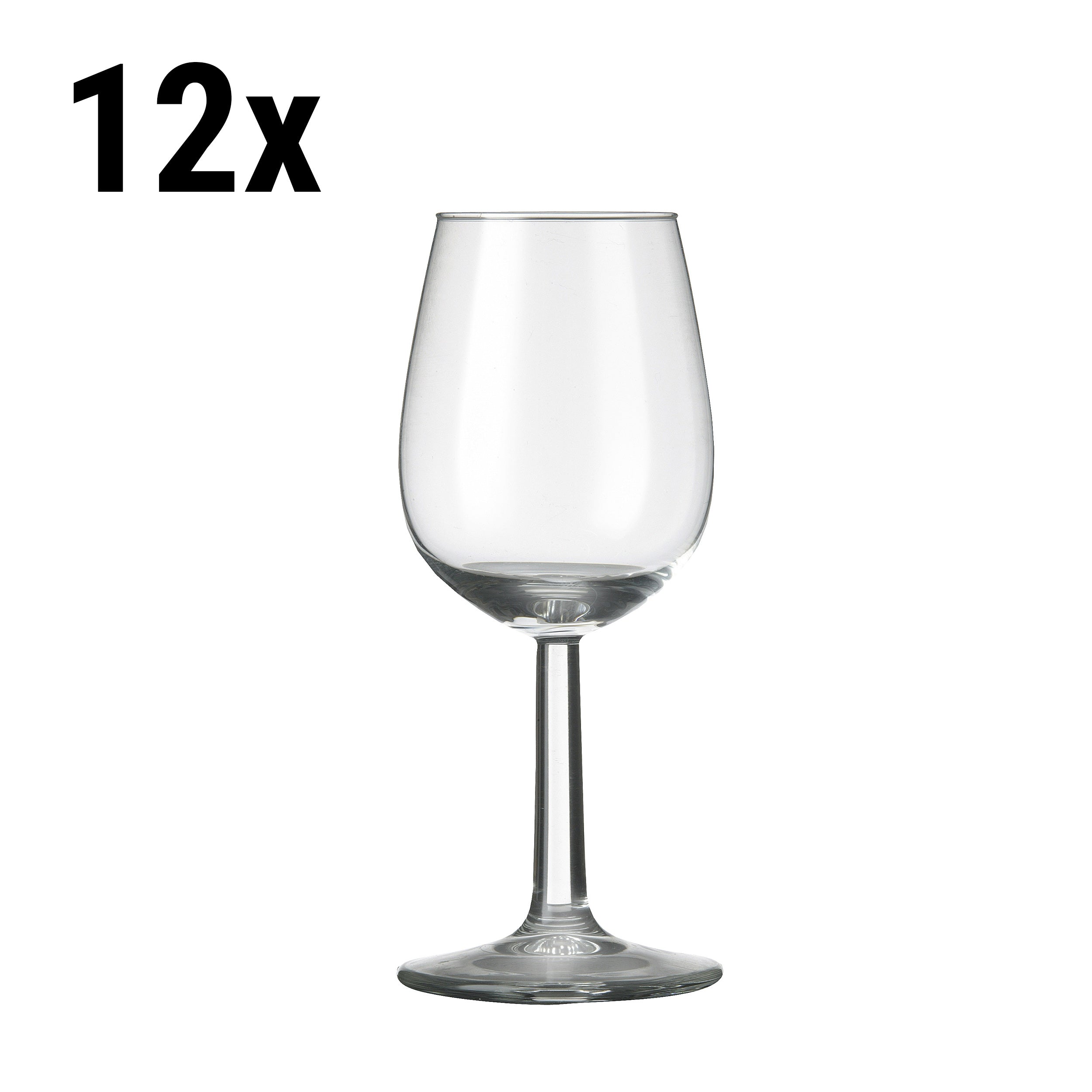 (12 pieces) Port/sherry glass - VENICE - 140 ml - Transparent