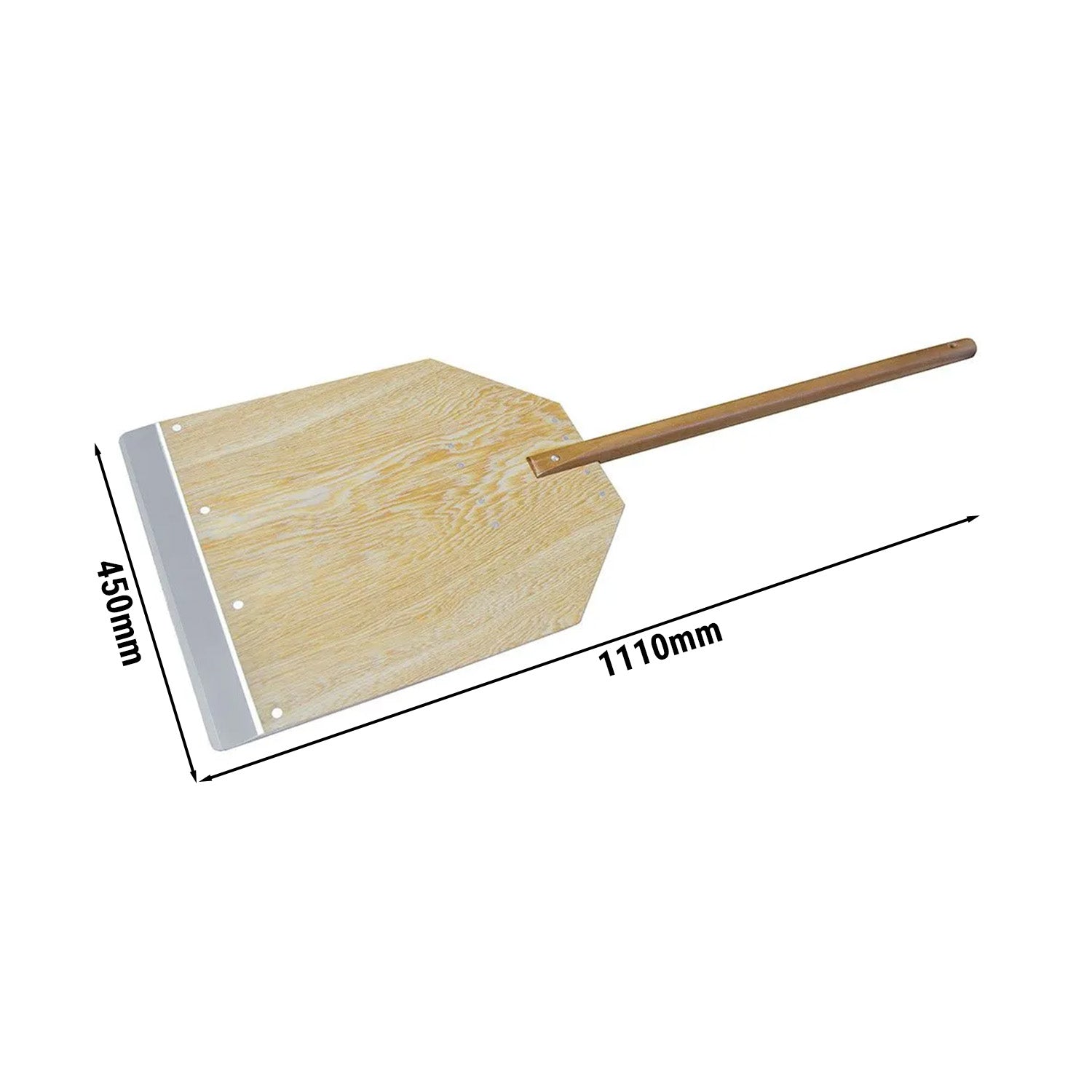 Дървена лопатка за пица - 53 х 45 см