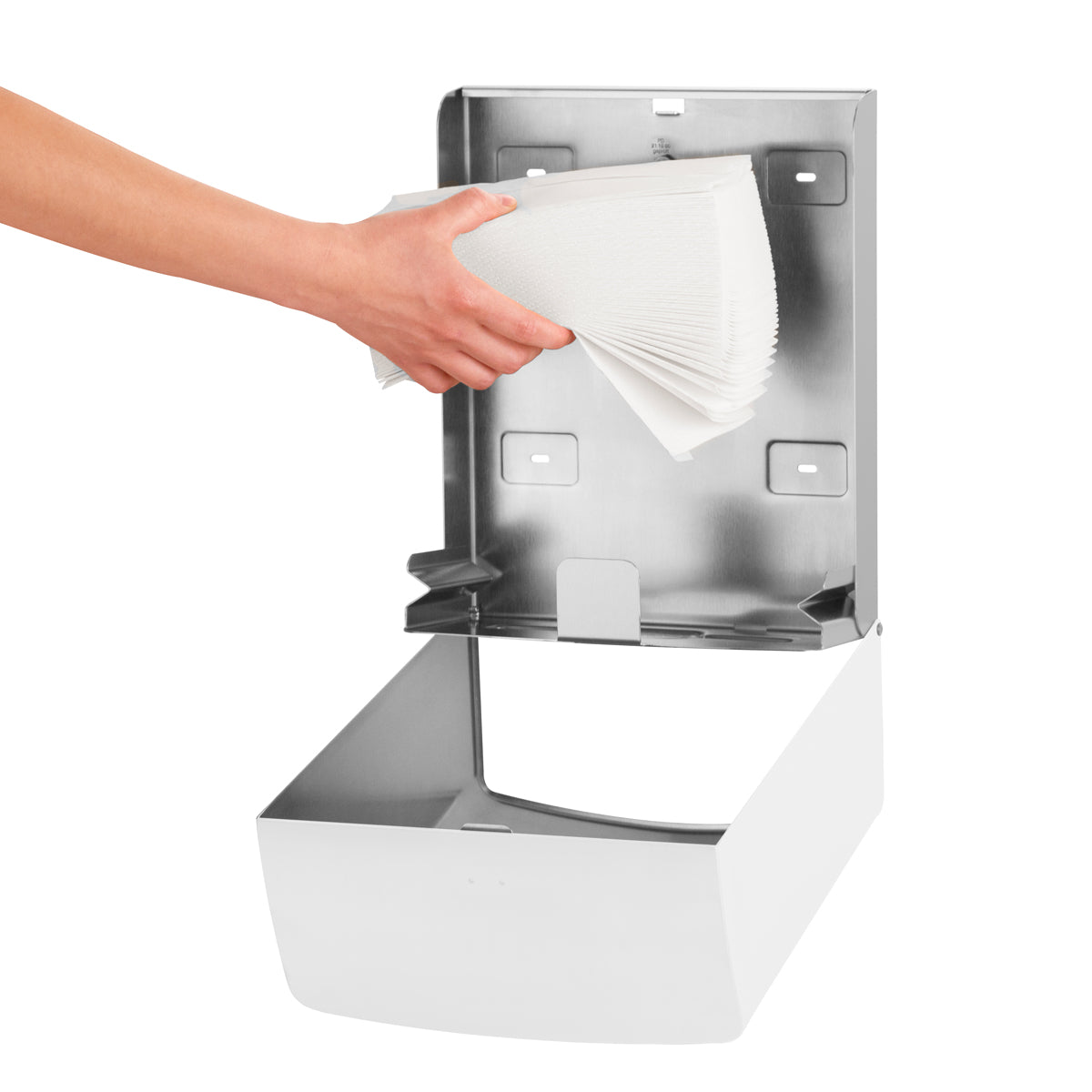 AIR-WOLF- Paper towel dispenser for C- or Z-folding- up to 600 pcs.