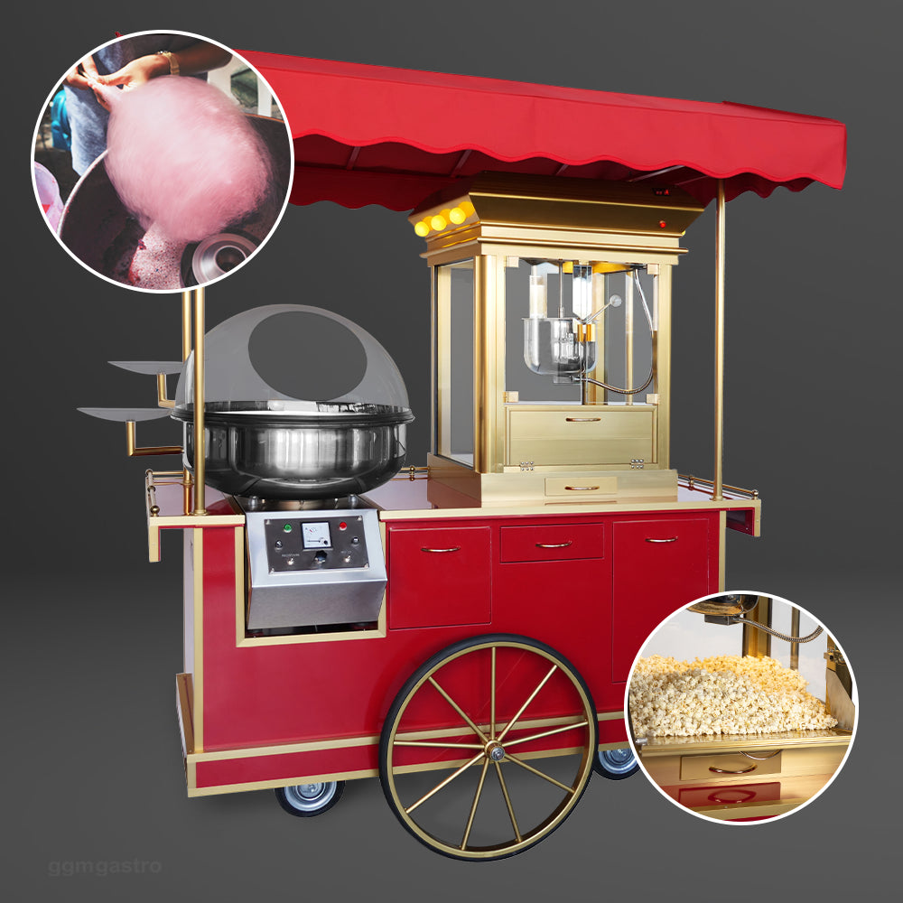 Popcorn Machine + Cotton Candy Machine