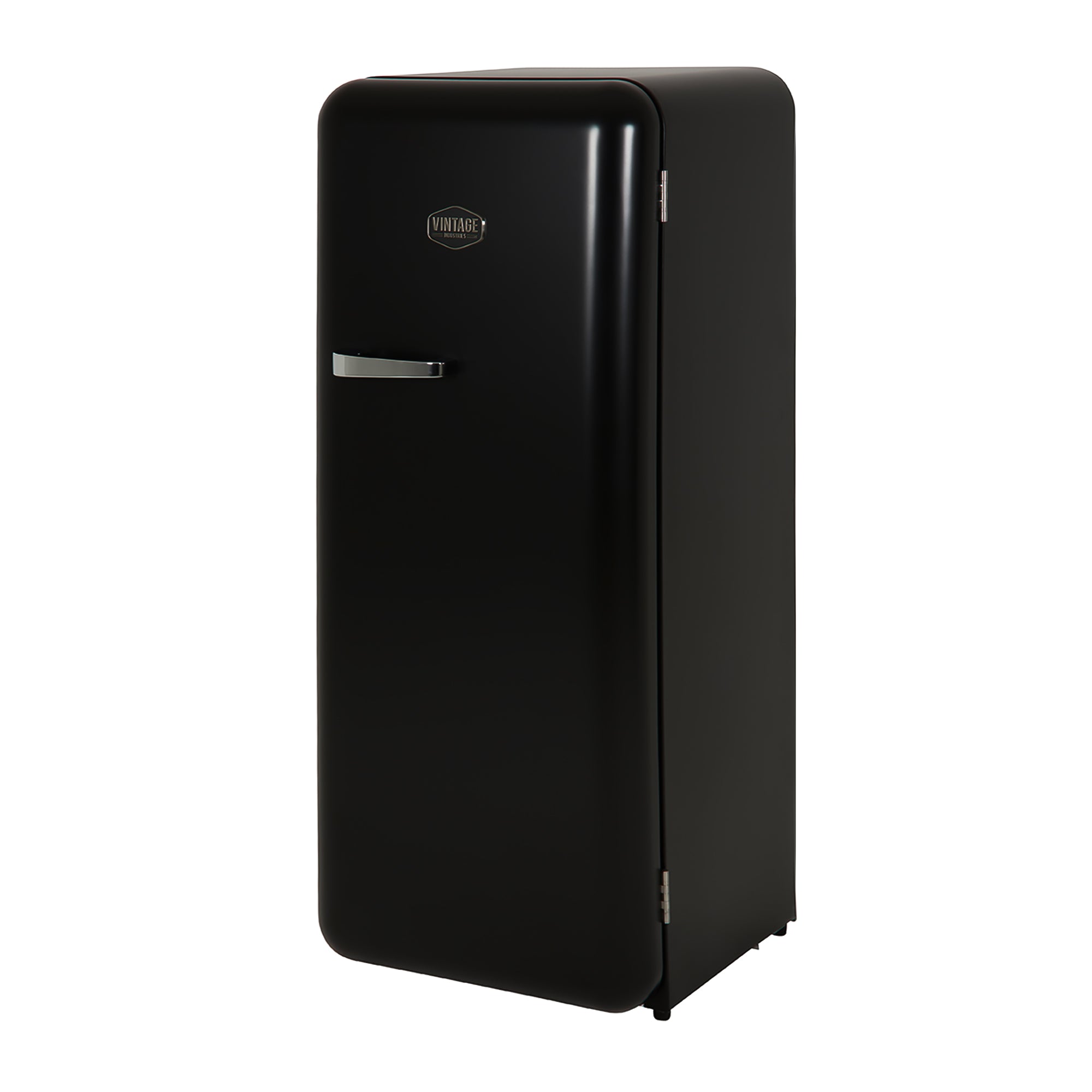 Retro refrigerator - black