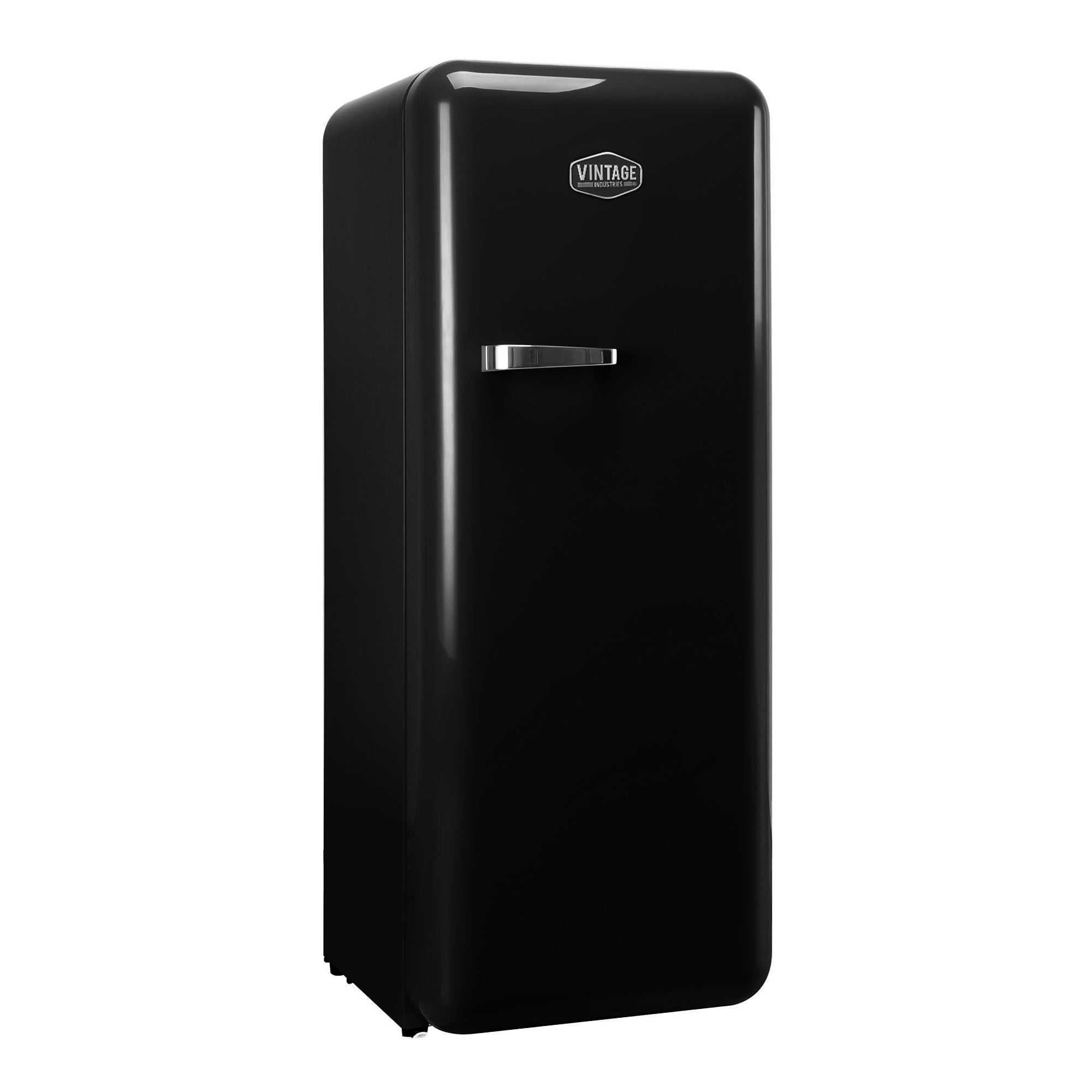 Retro refrigerator - black