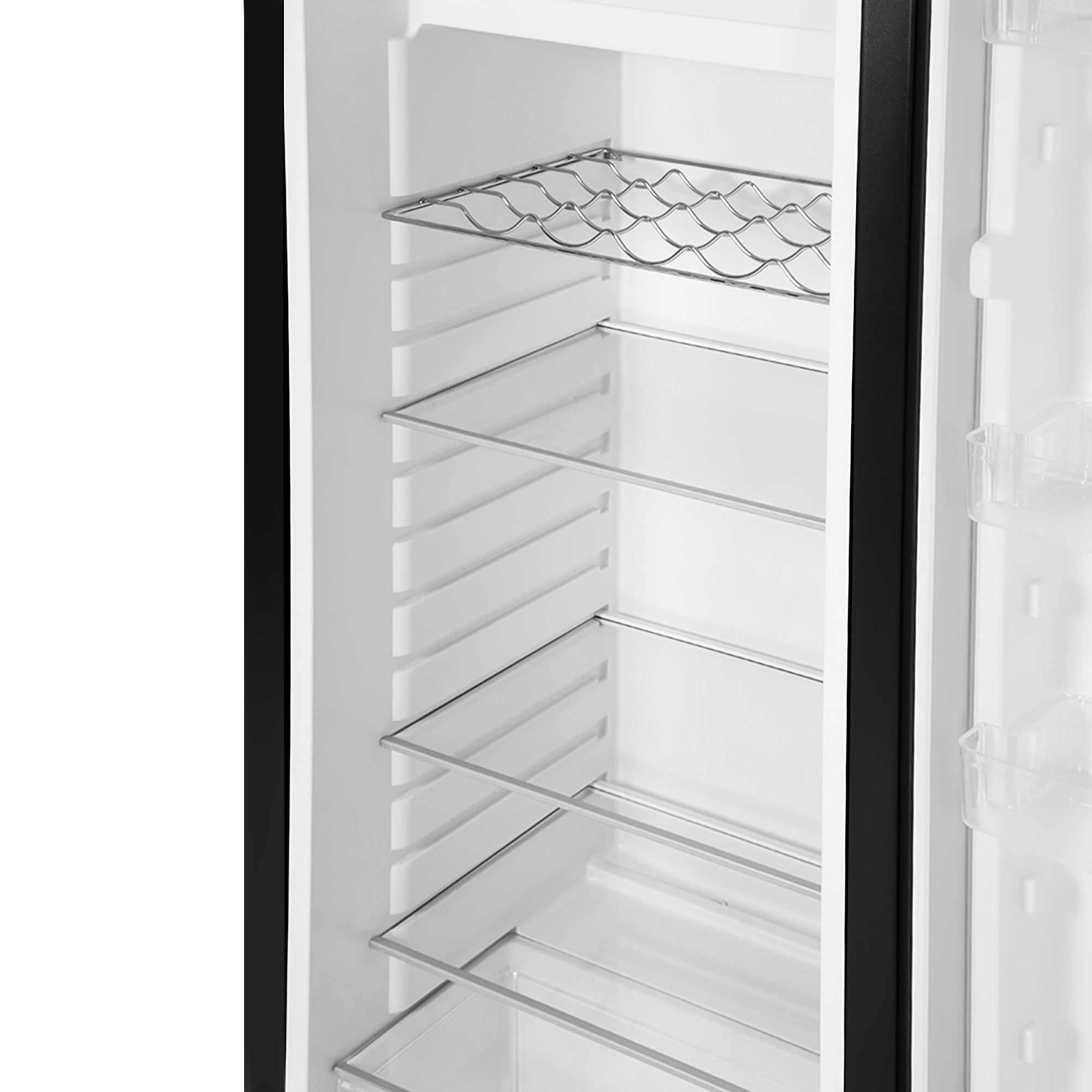 Retro refrigerator - black