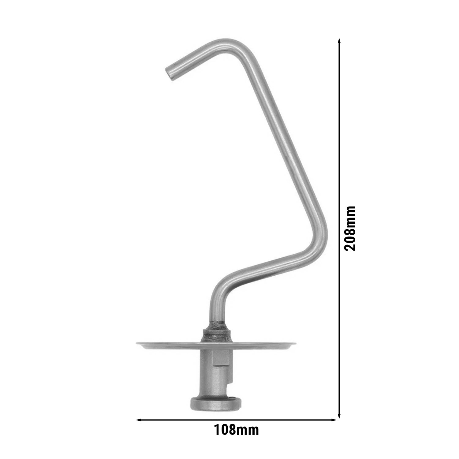 RMS7 mixer dough beater - for planetary mixer | planetary mixing machines | planetary agitators | dough kneading machines | kneading machines | dough mixers | dough machines | stainless steel | gastronomy