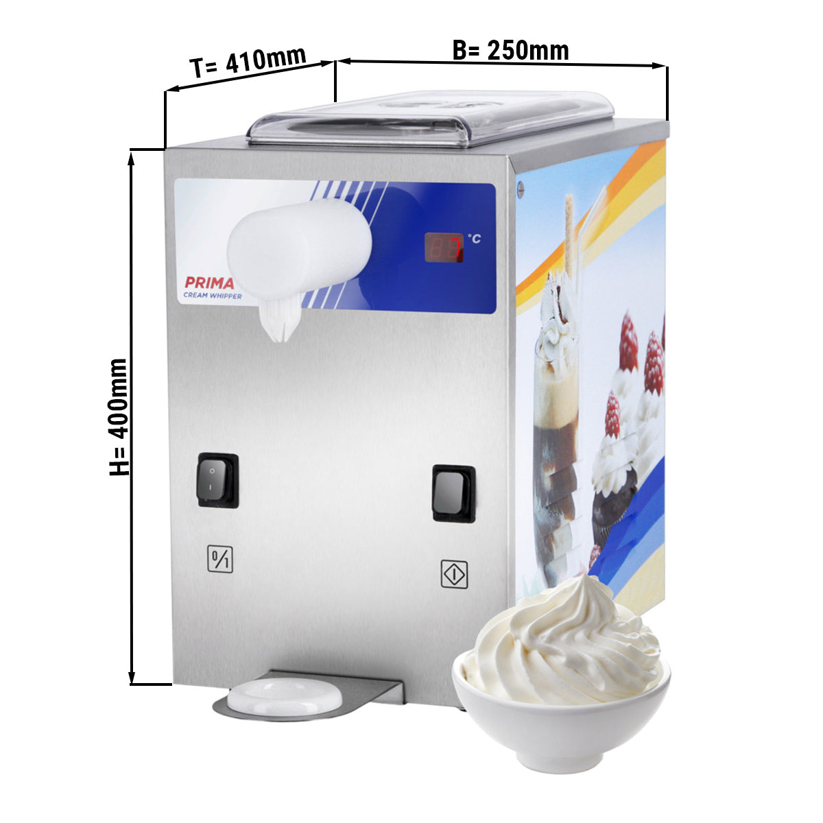 Cream machine 2 l