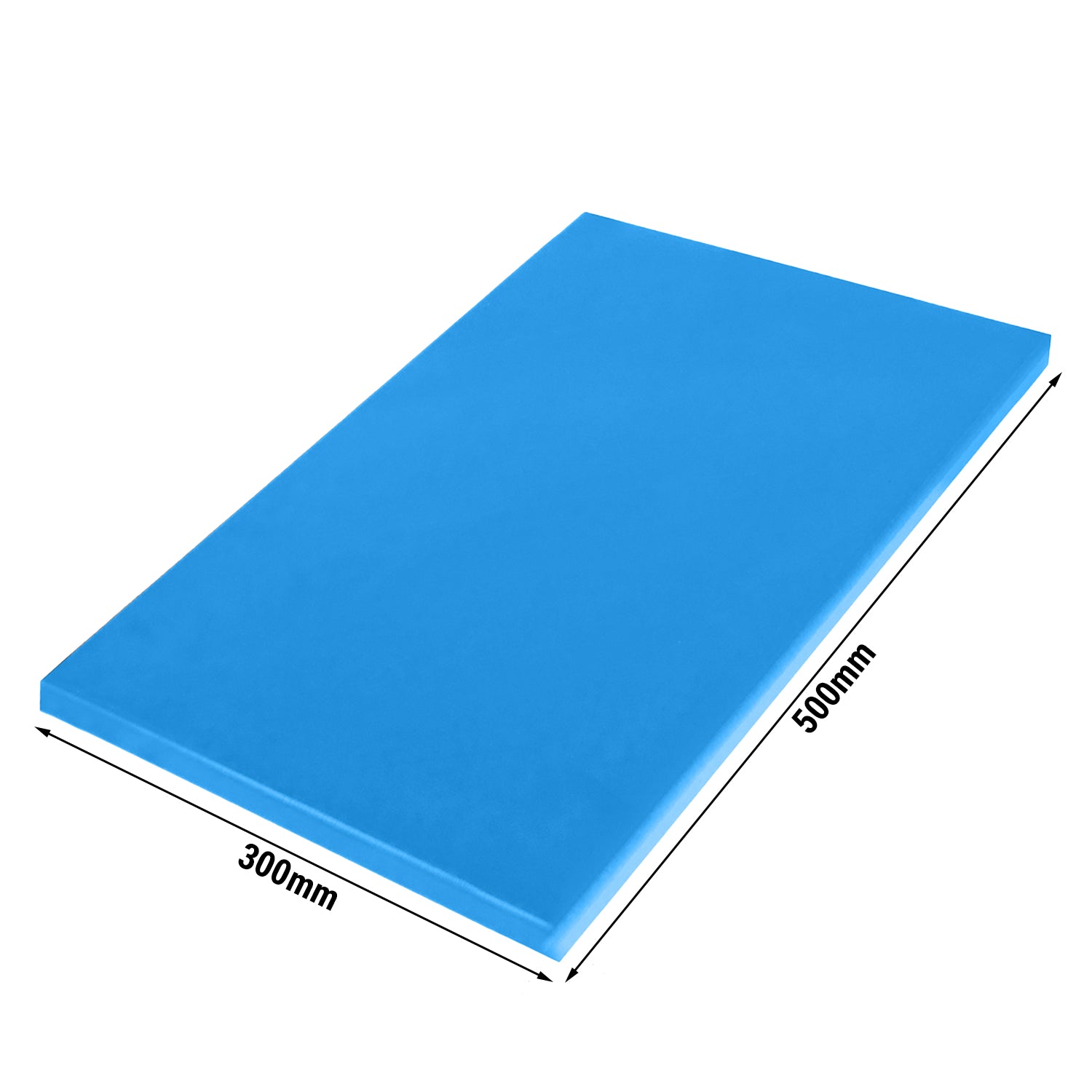 Cutting board - 30 x 50 cm - blue