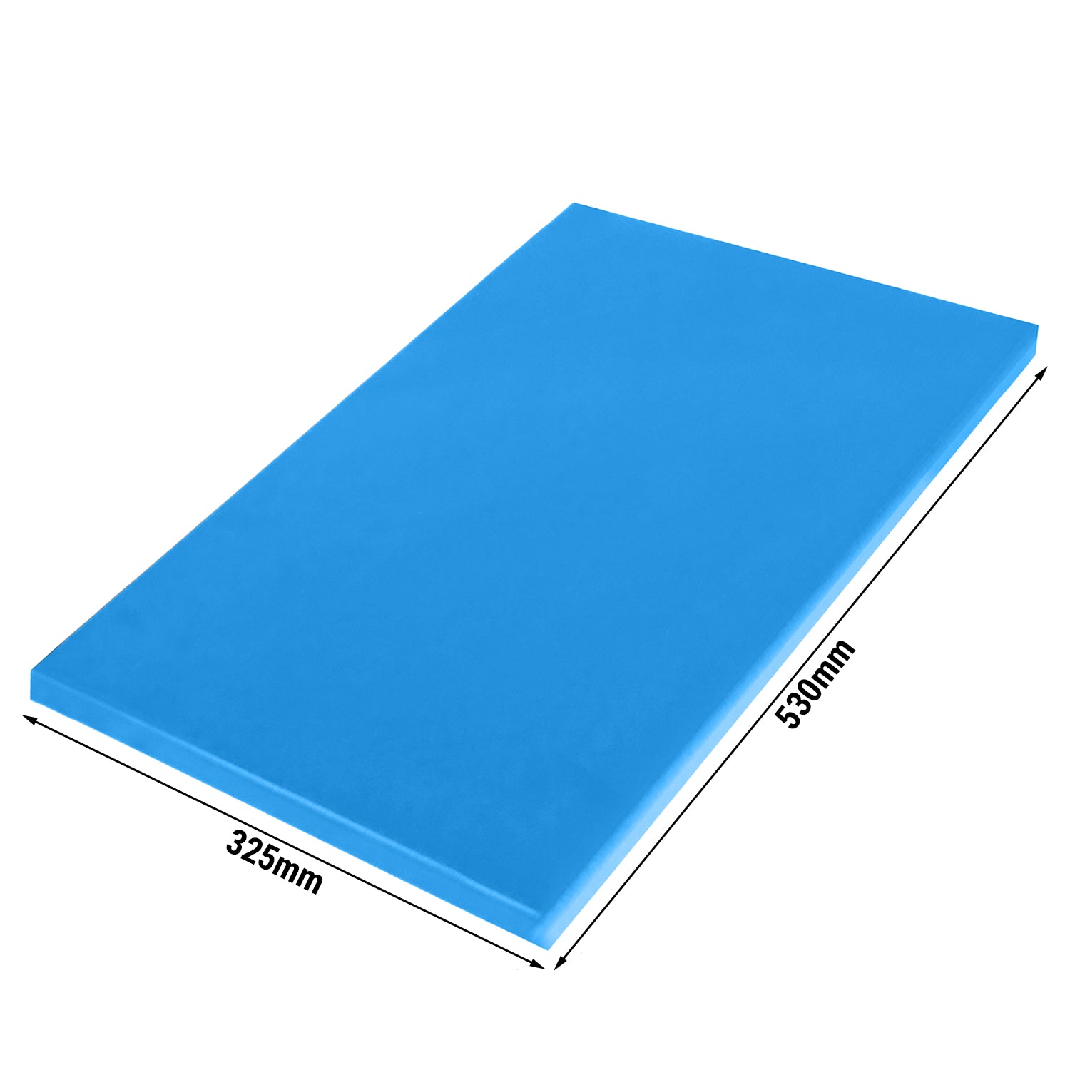 Cutting board - 50 x 53 cm - blue