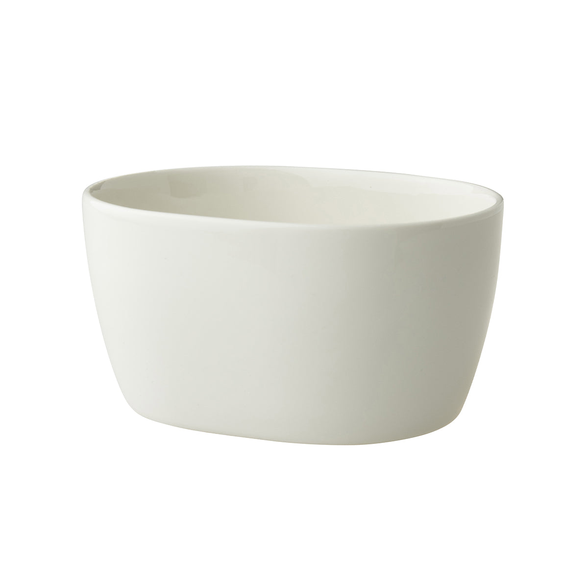 (12 pcs.) Maastricht oval bowl - 10 cl - 13 x 10 cm - ivory