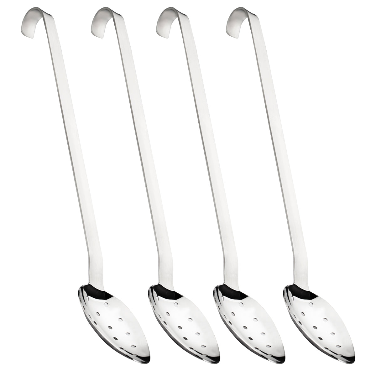 (4 pieces) Serving spoon - perforated - Ø 6.3 cm