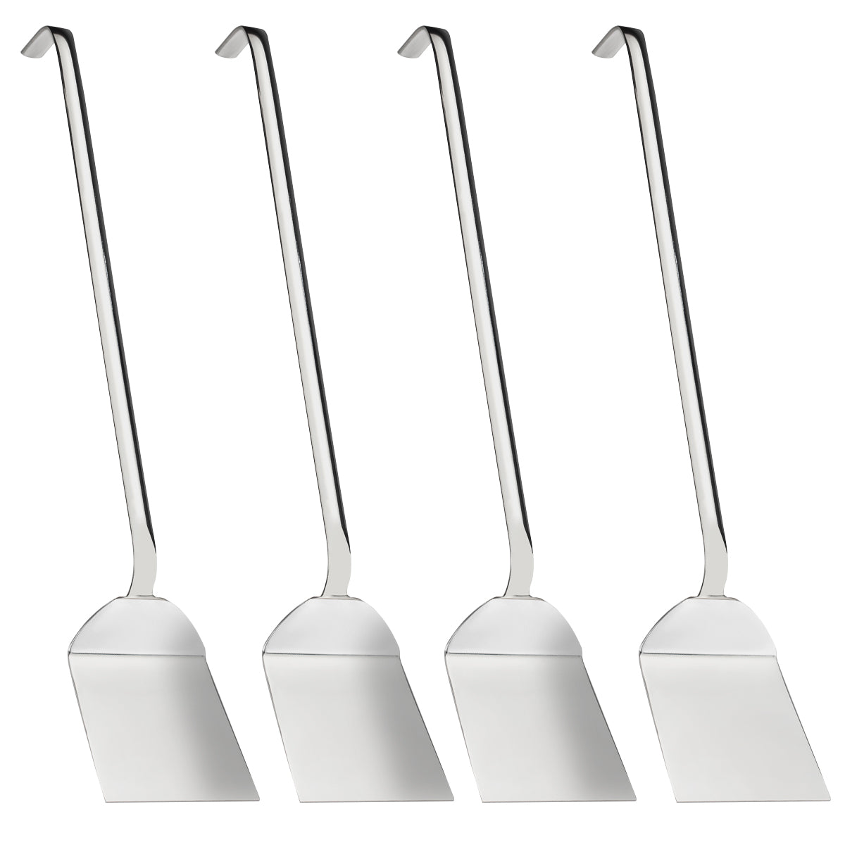 (4 pieces) Serving spatulas - deep - 11 x 14.5 cm