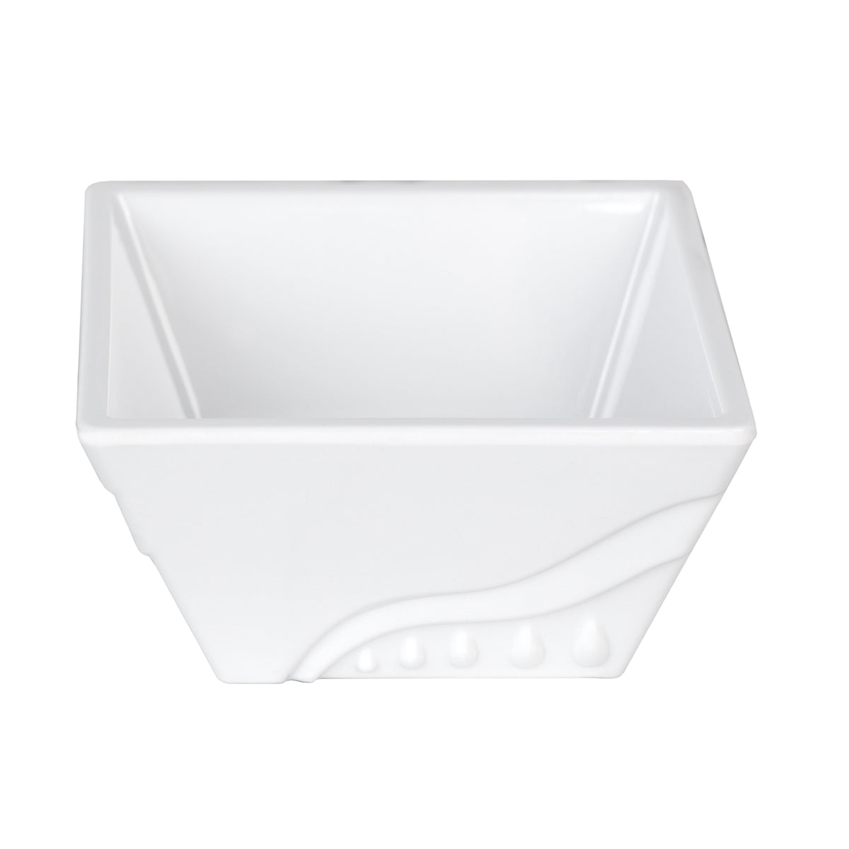 (10 pieces) Melamine bowl for shelves / buffet - 9 x 9 cm