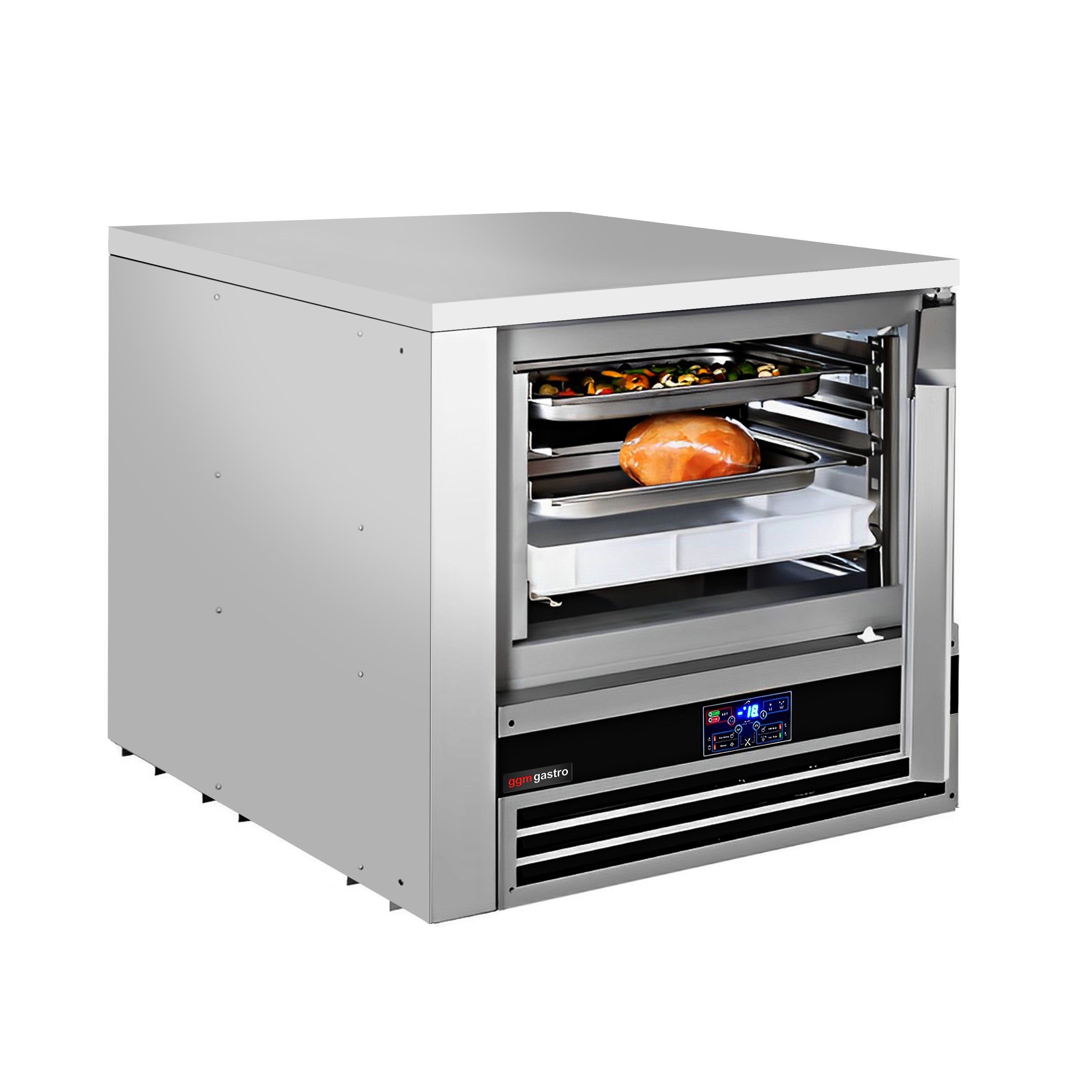 Digital combi oven - 7x GN 1/1 - incl. Self-cleaning and shock freezer