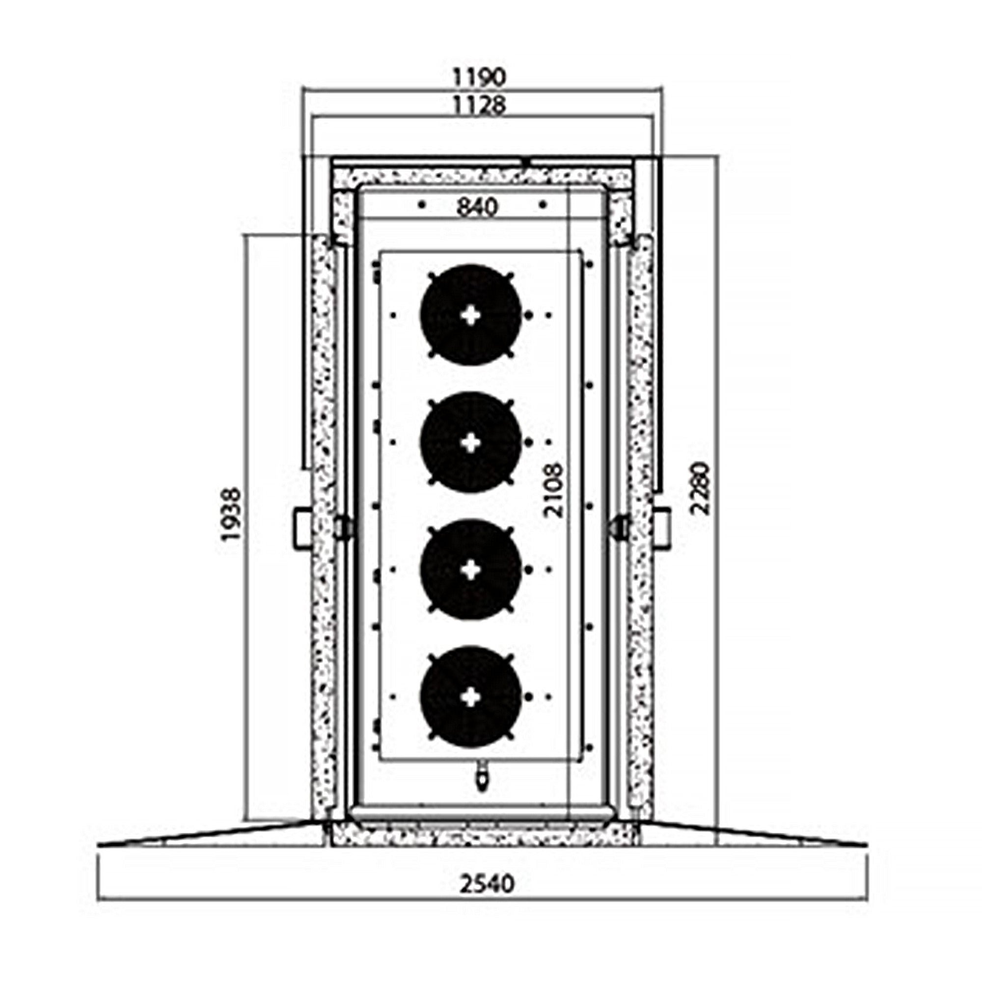 Shock freezer 20x GN 1/1 - 600 x 400 mm