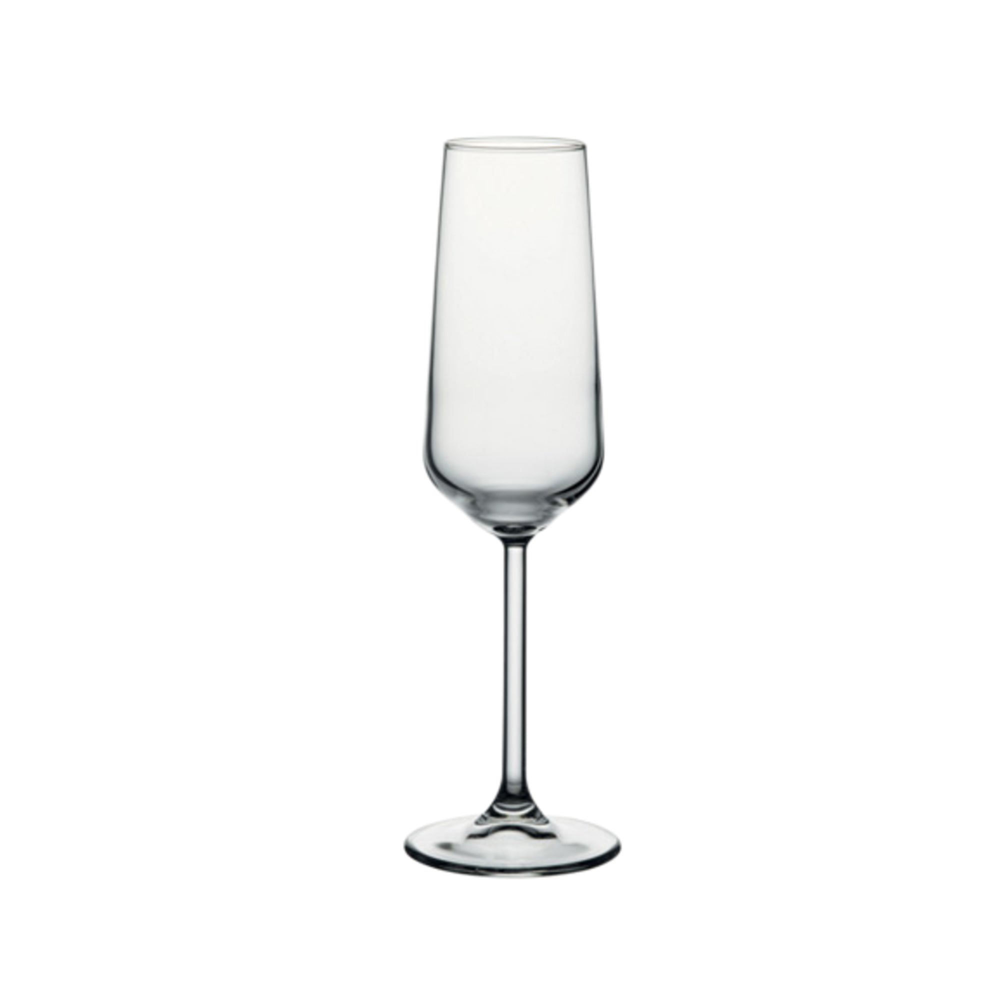 (6 броя) Чаша за шампанско - ALLEGRA - 195 ml - Прозрачна