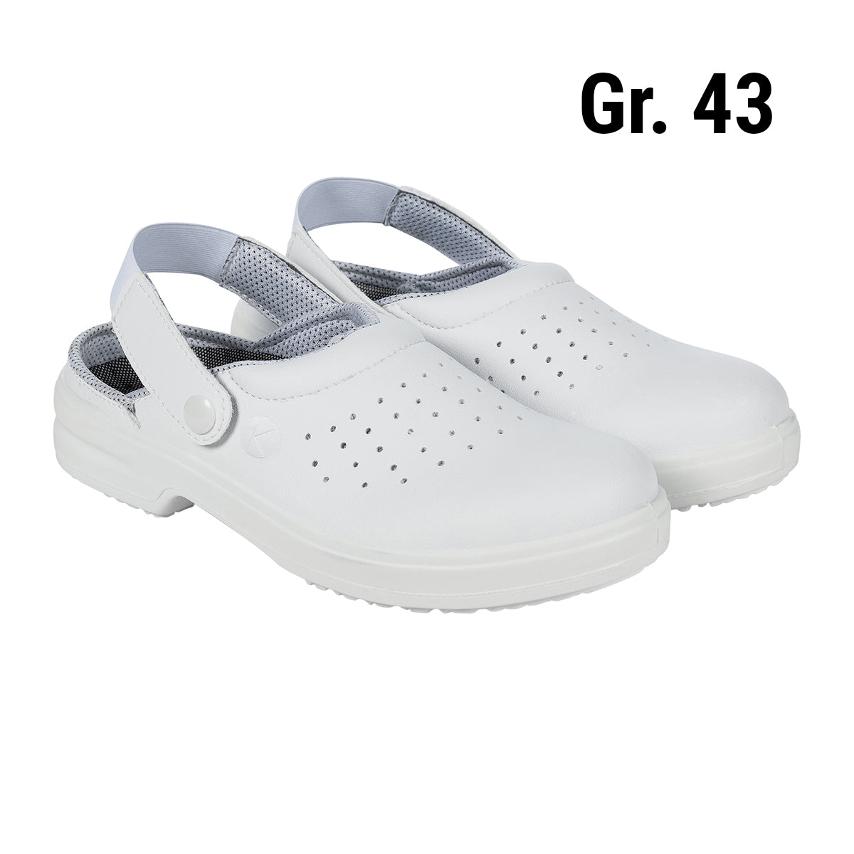 Oxford safety shoe - white - size: 43