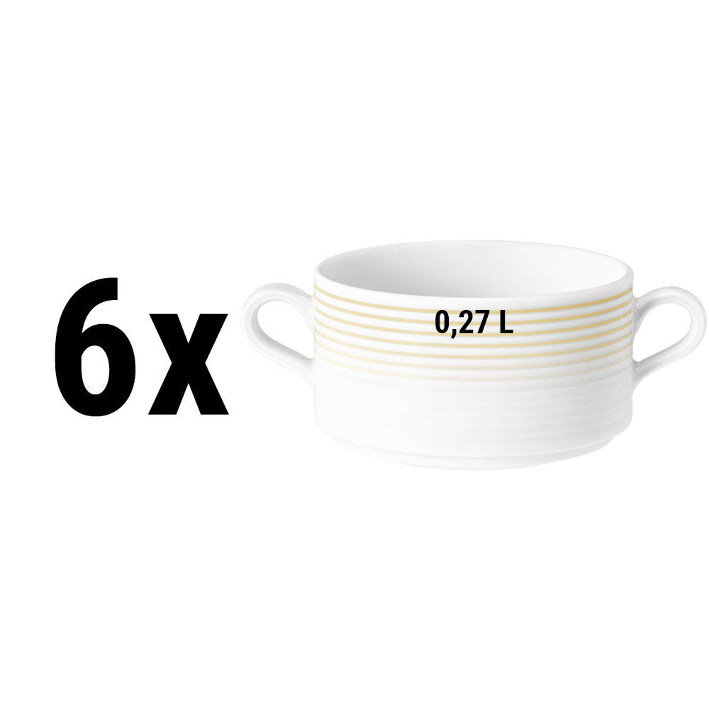 (6 pieces) Seltmann Weiden - soup cup - 0.27 liters