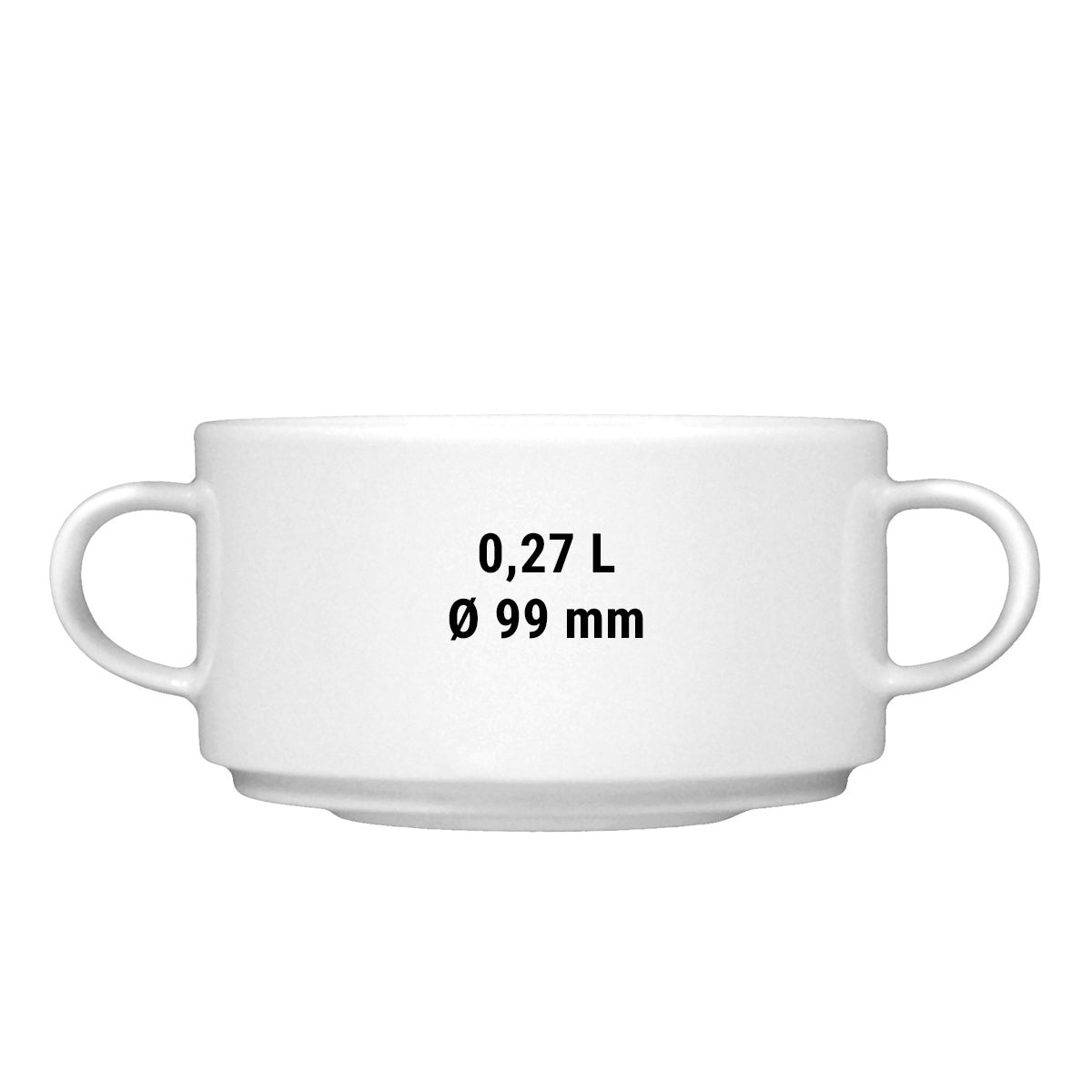 (6 pieces) Seltmann Weiden - soup cup - 0.27 liters