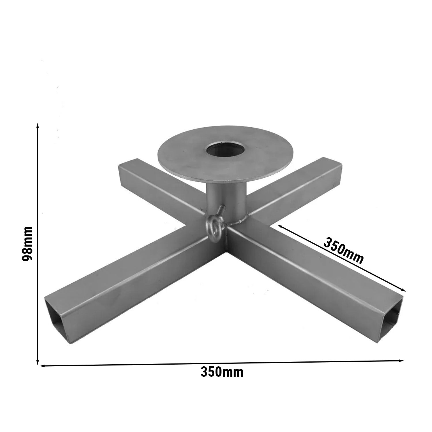 Skewer stand - hand cross