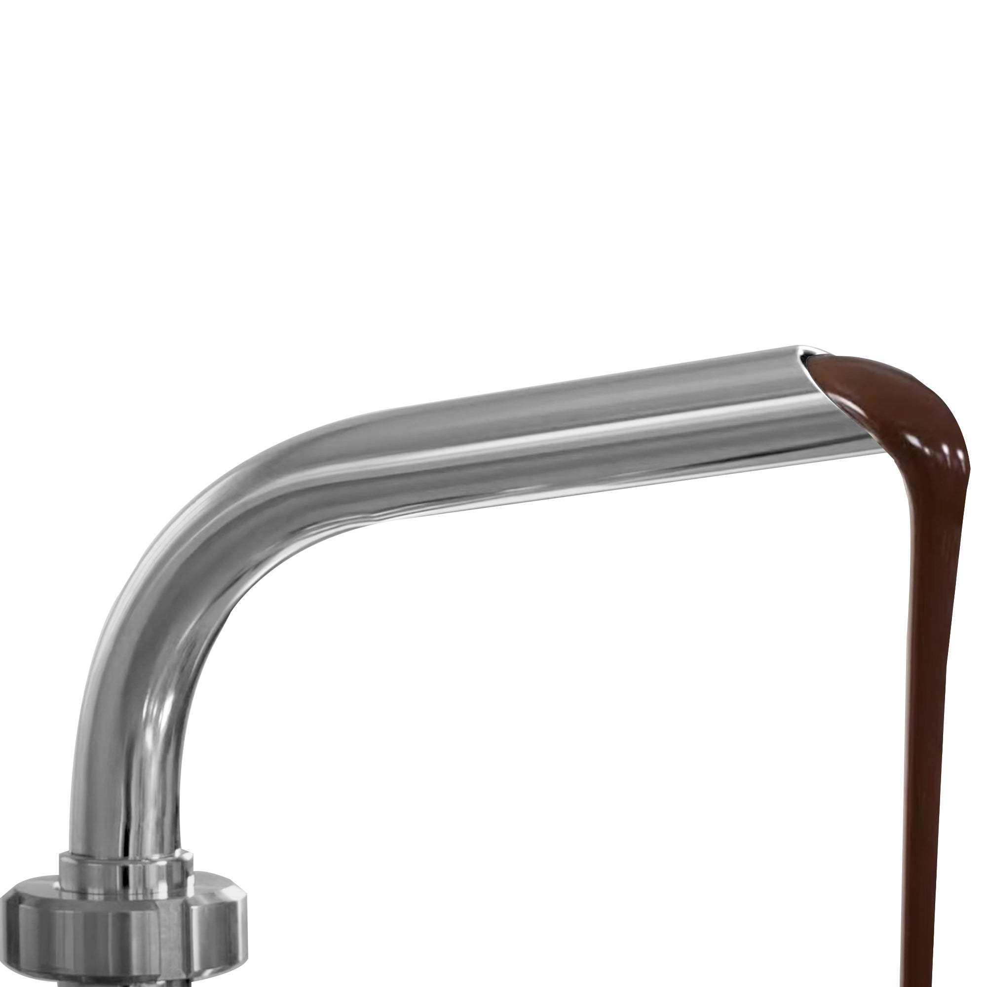 Chocolate tempering device with tap - Chocotemper